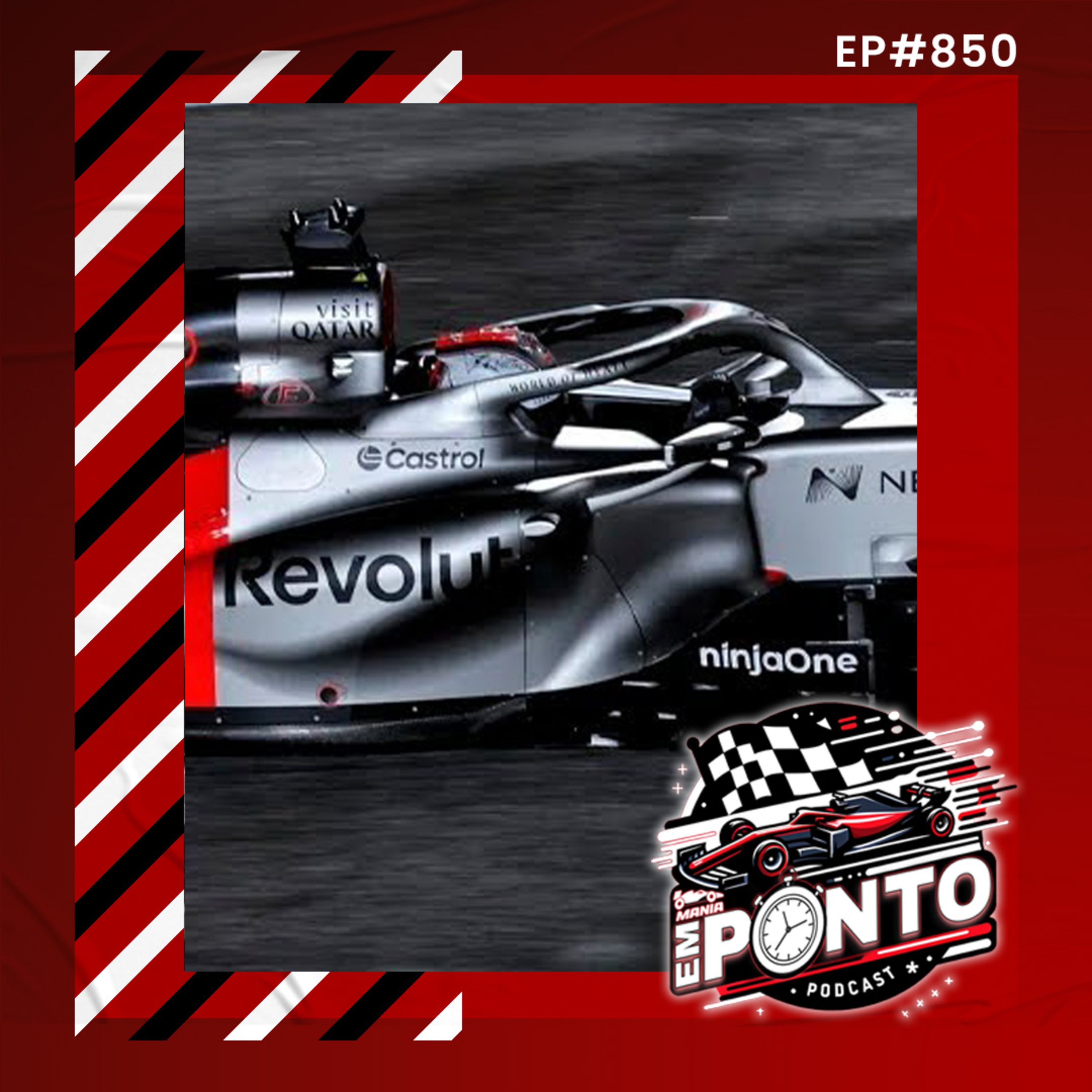 Inovações e problemas marcam segundo dia de testes da F1 no Bahrein | EM PONTO #850 episode artwork