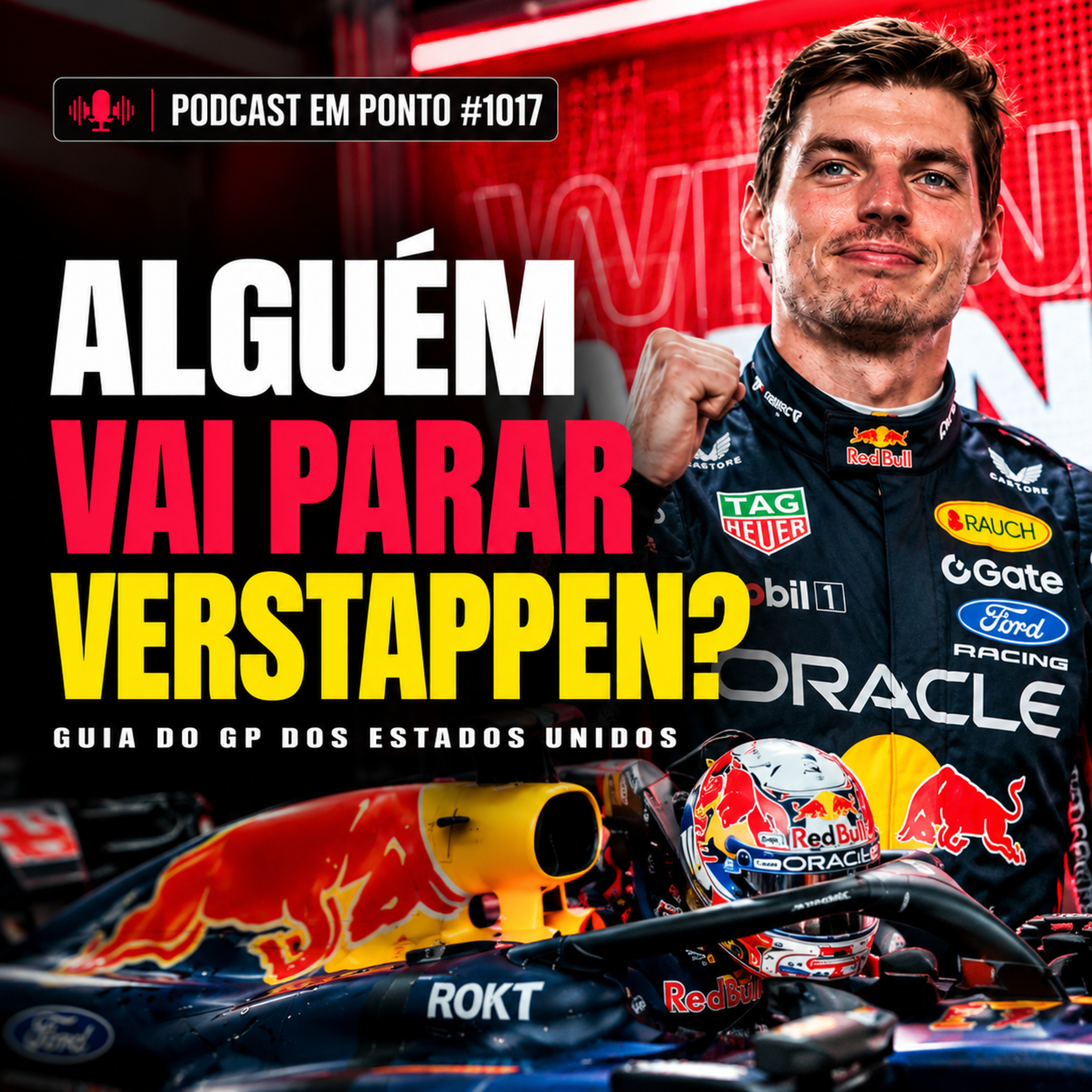 Red Bull quer 3ª vitória seguida, mas Mercedes prepara resposta nos EUA | EM PONTO #1017