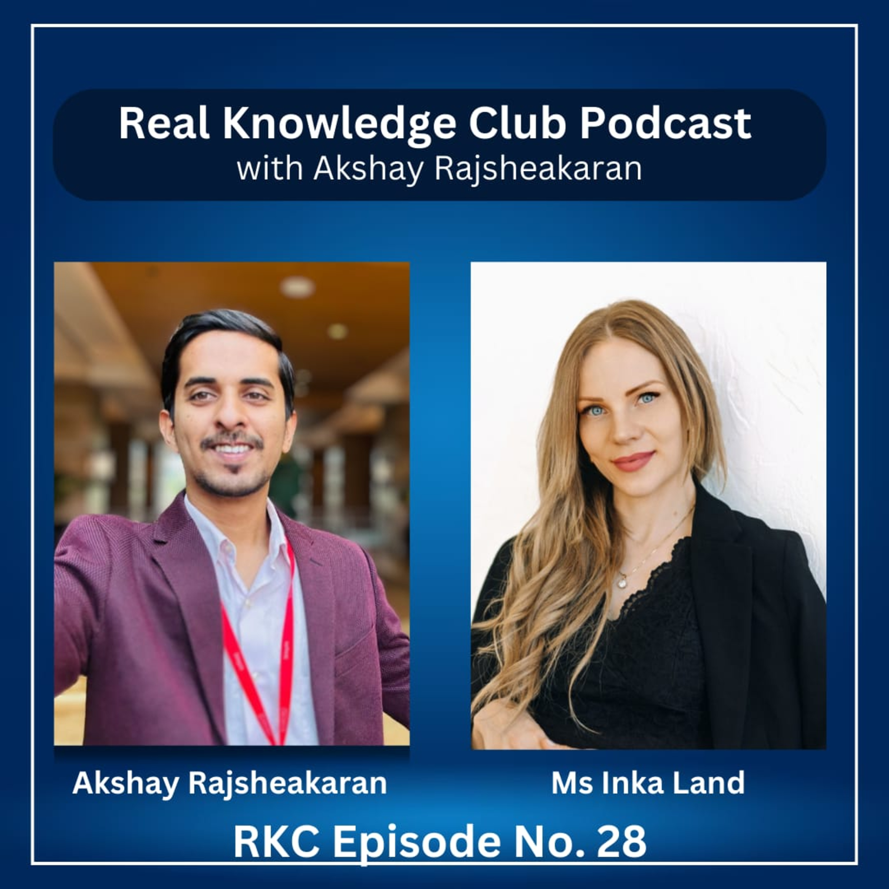 Mastering Longevity: Biohacking Your Way to 150+ Years with Inka Land I Real Knowledge Club Show : 28 episode artwork