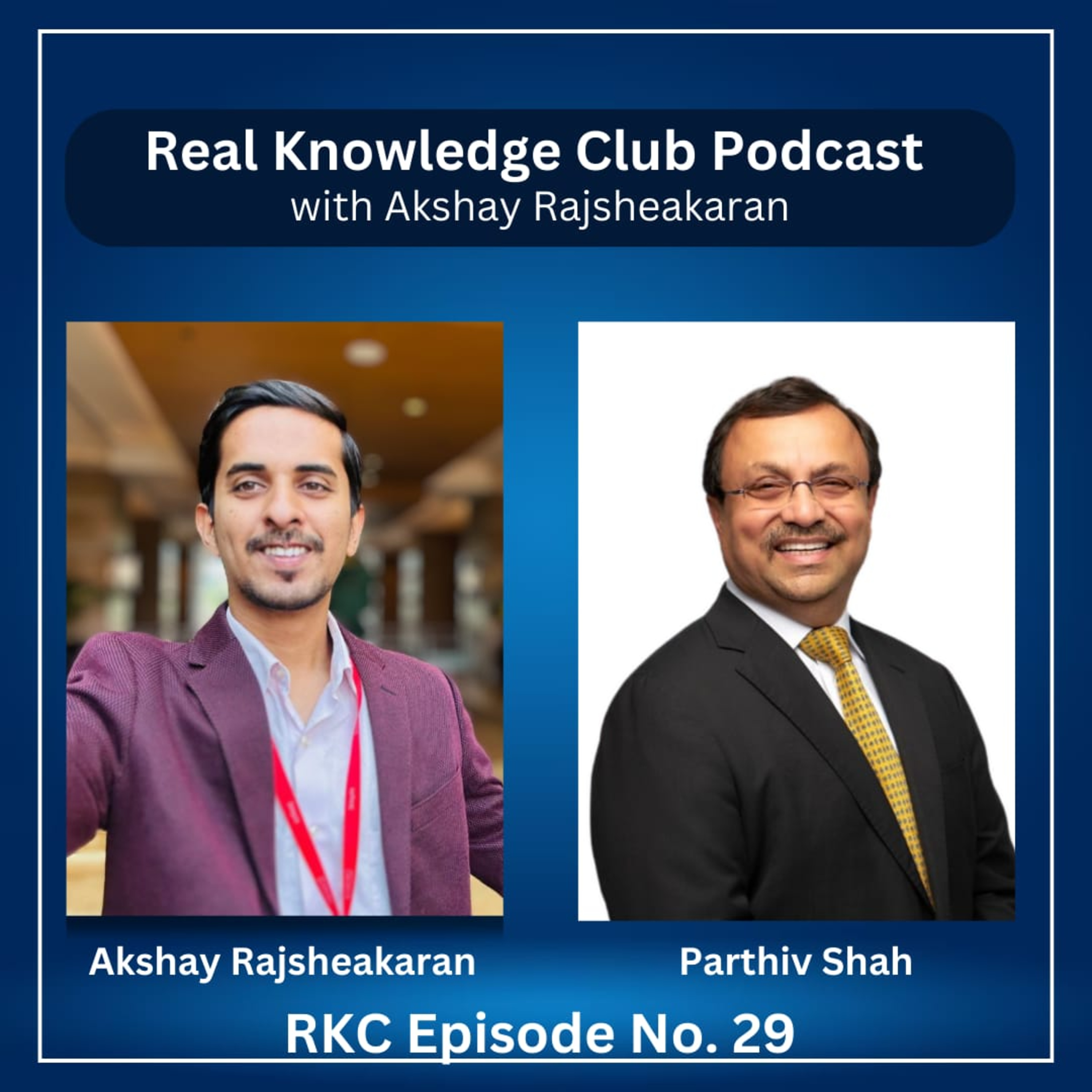 Parthiv Shah's Blueprint: Achieving Rs 1 Crore in One Year I Real Knowledge Club Show : 29 episode artwork