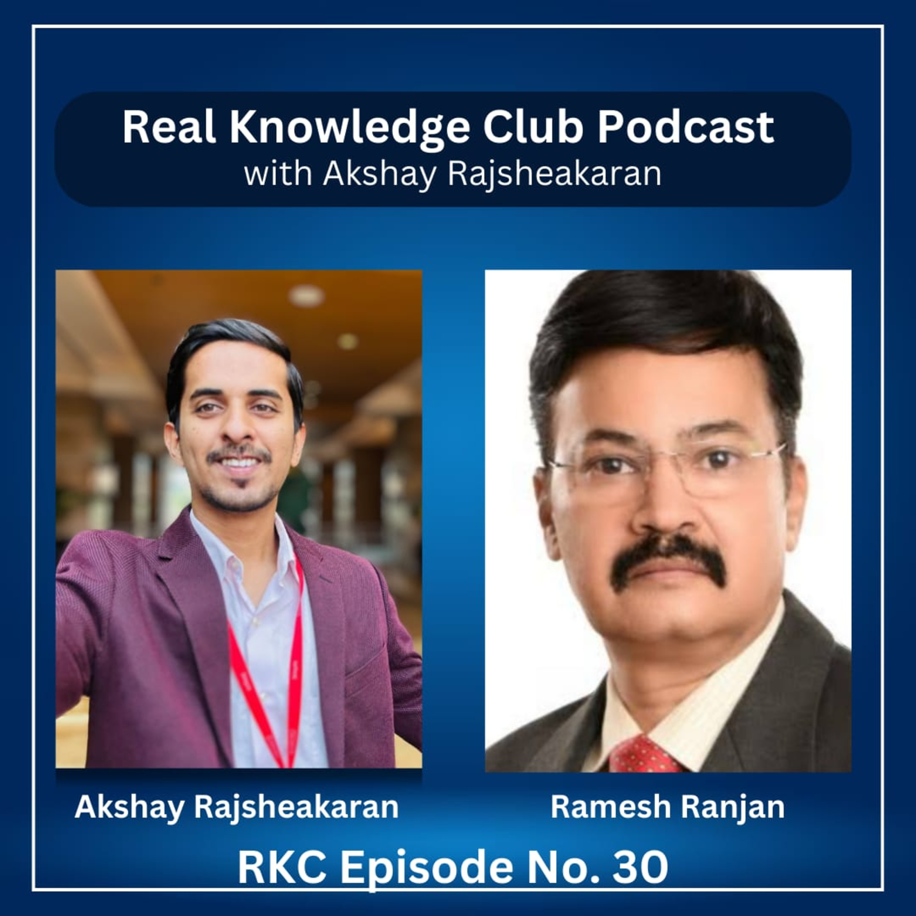 Scaling Exponential Organizations: Ramesh Ranjan’s ROI Strategies I Real Knowledge Club Show : 30 episode artwork