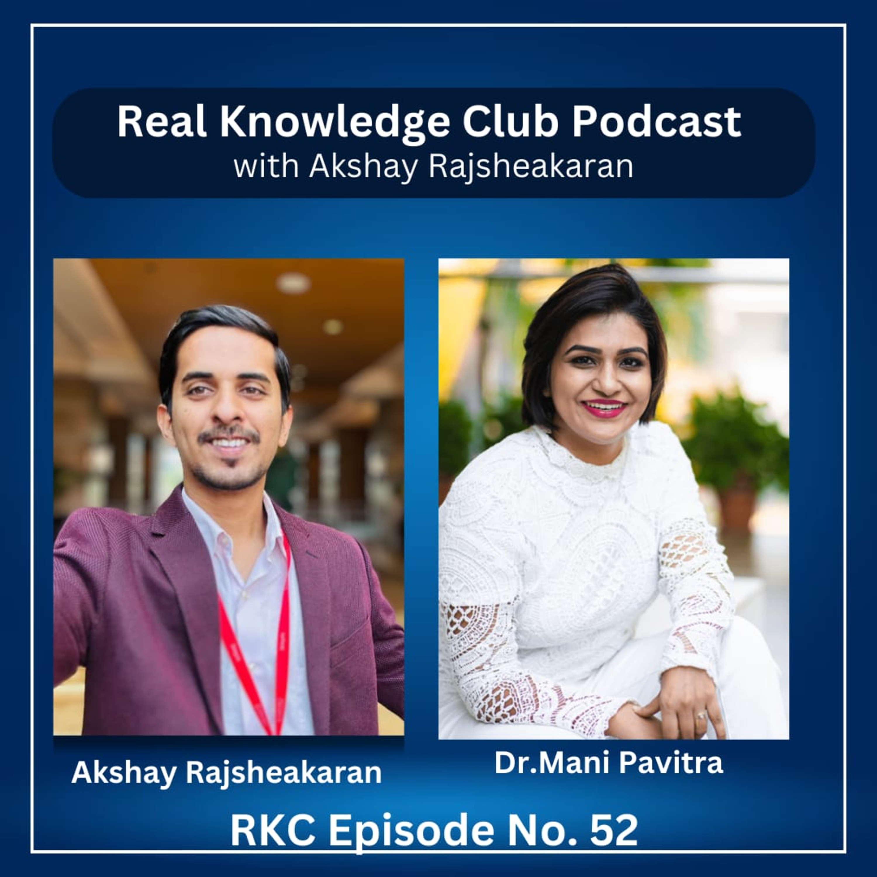 Mani Pavitra Real Knowledge Club AI Summit 2023 I Real Knowledge Club Show : 52 episode artwork
