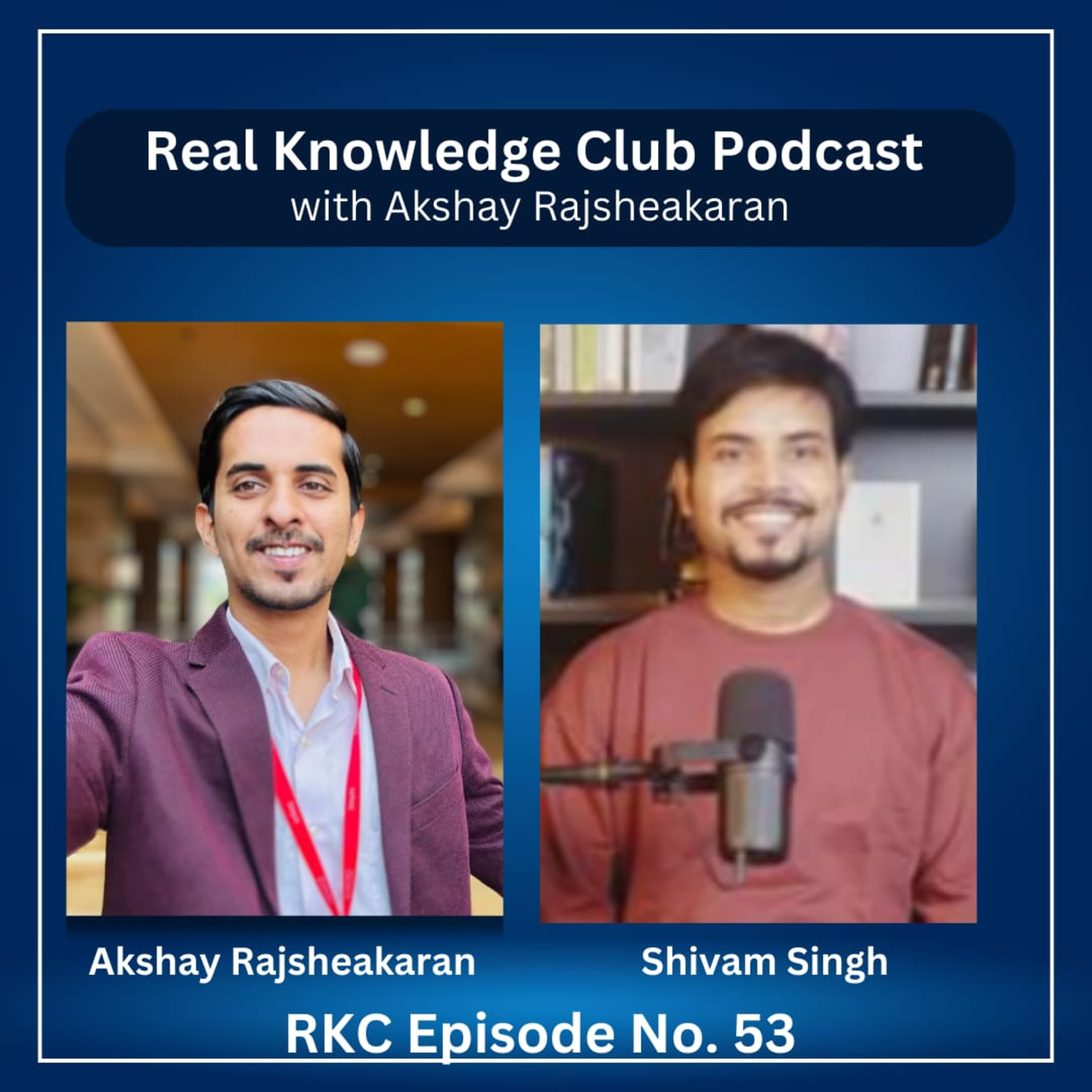 Virtual Sales Mega Workshop by the renowned sales expert Shivam Singh I Real Knowledge Club Show : 53 episode artwork