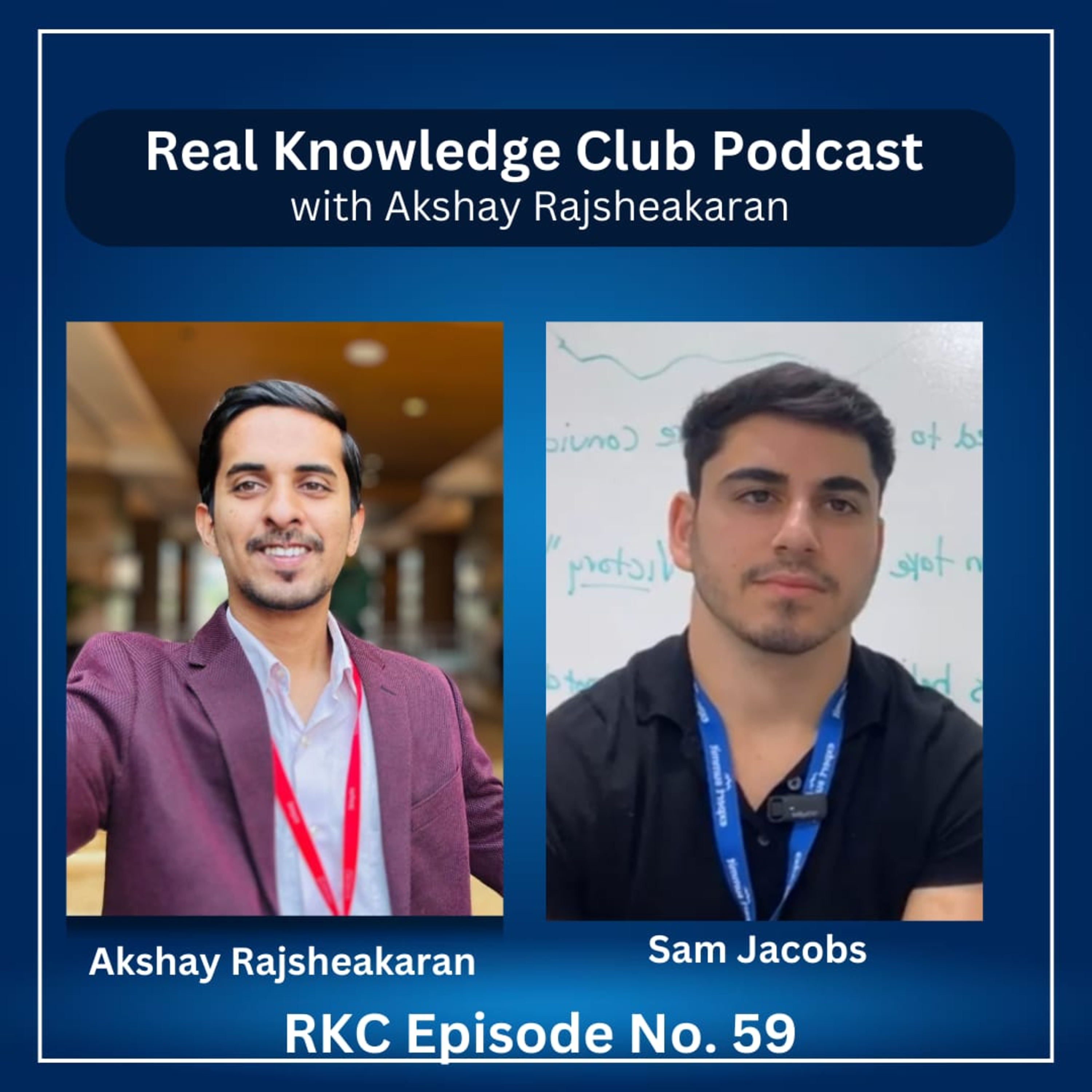 22-Year-Old E-Commerce Top Student: Learn How to Make Money Online with Sam Jacobs I Real Knowledge Club Show : 59 episode artwork