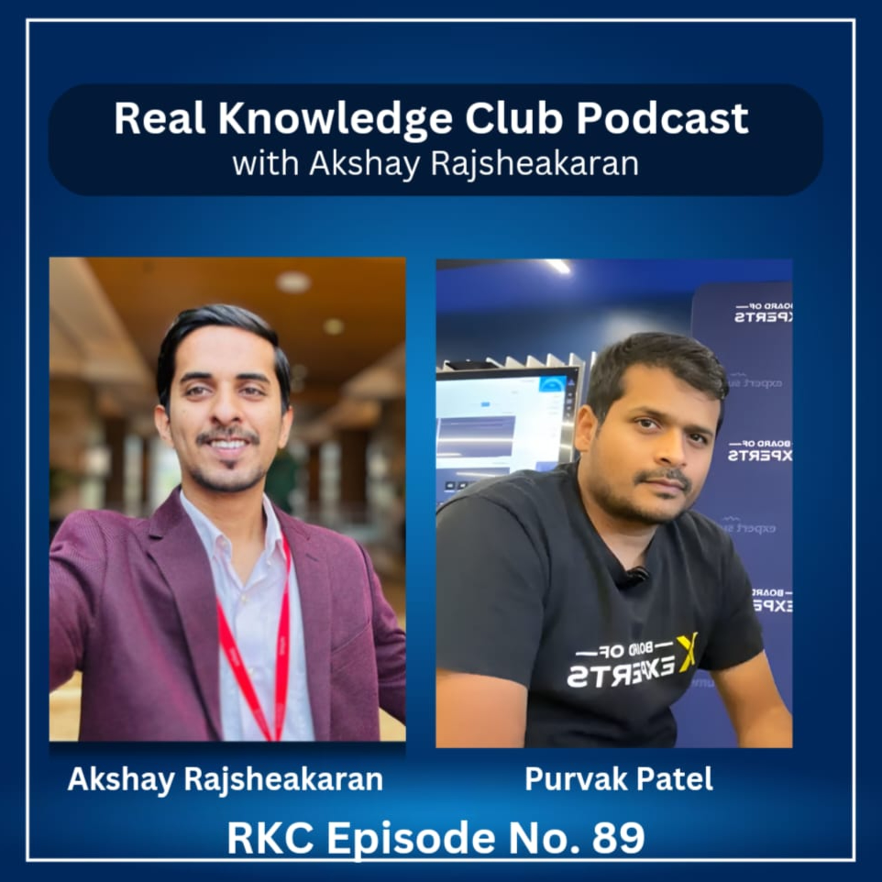 With Purvak Patel, AV Director at Lurn I Real Knowledge Club Show : 89 episode artwork