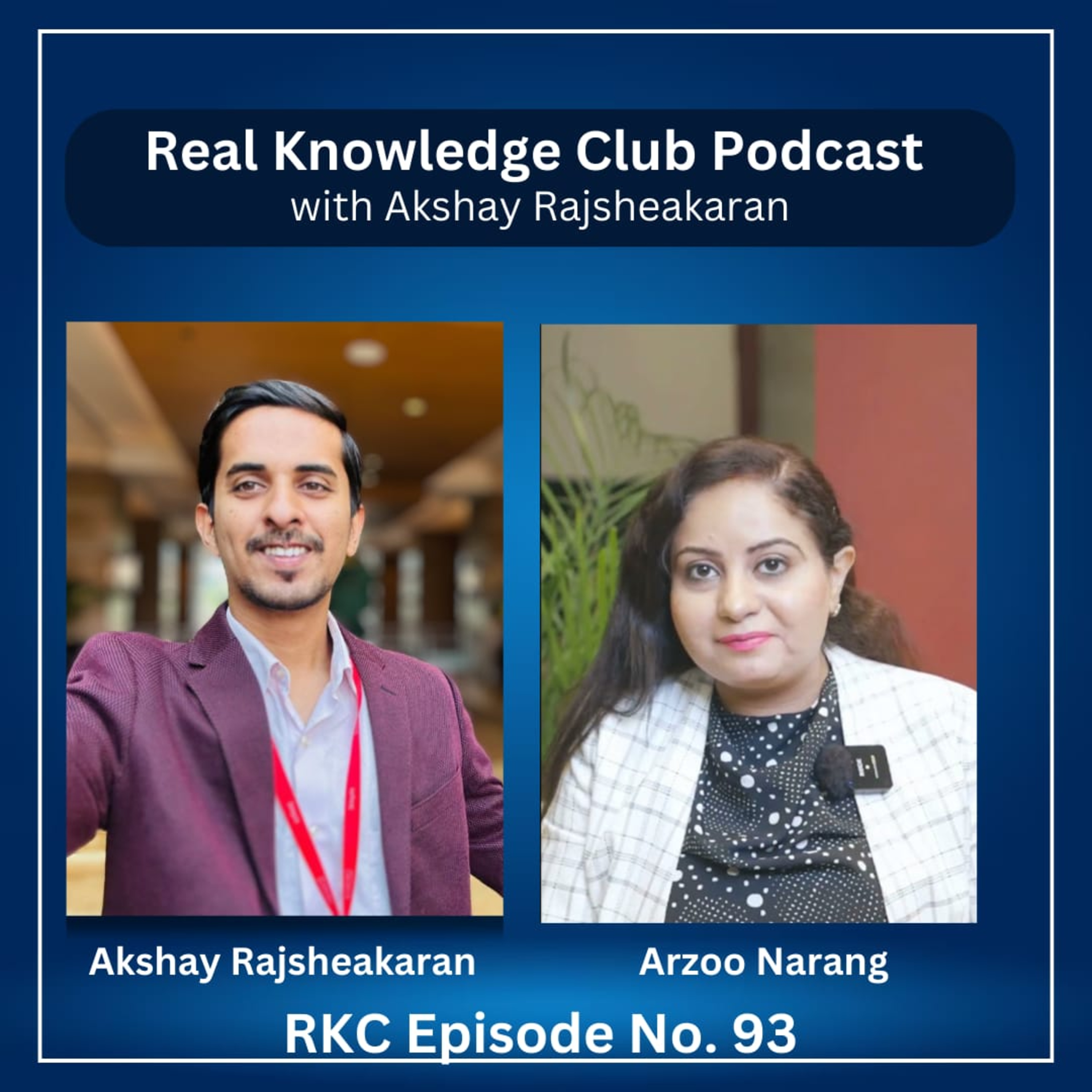 With Arzoo Narang, Career Counselor at HariHar | Real Knowledge Club Show : 93 episode artwork