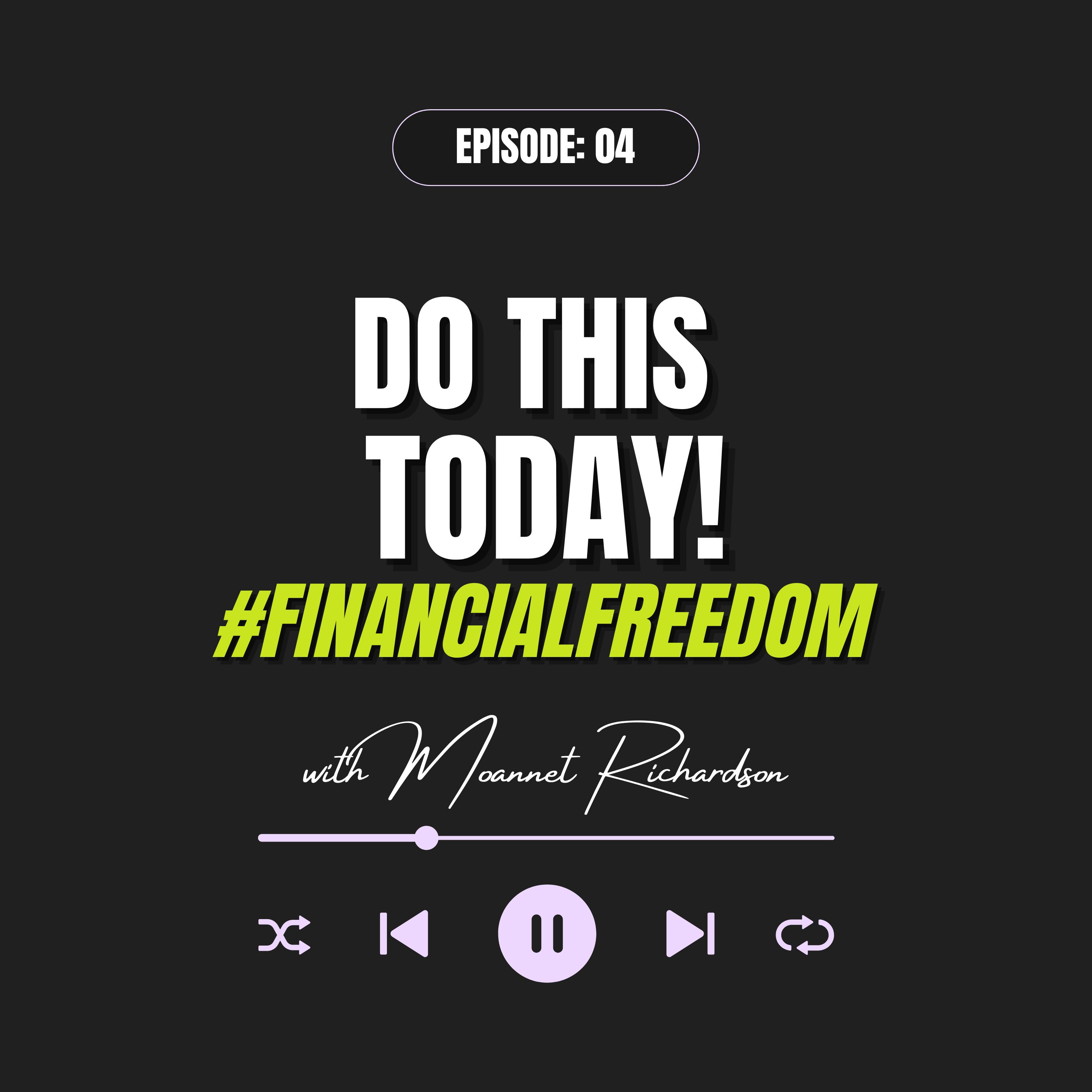 Her Accountability Coach: Do this today! #FinancialFreedom