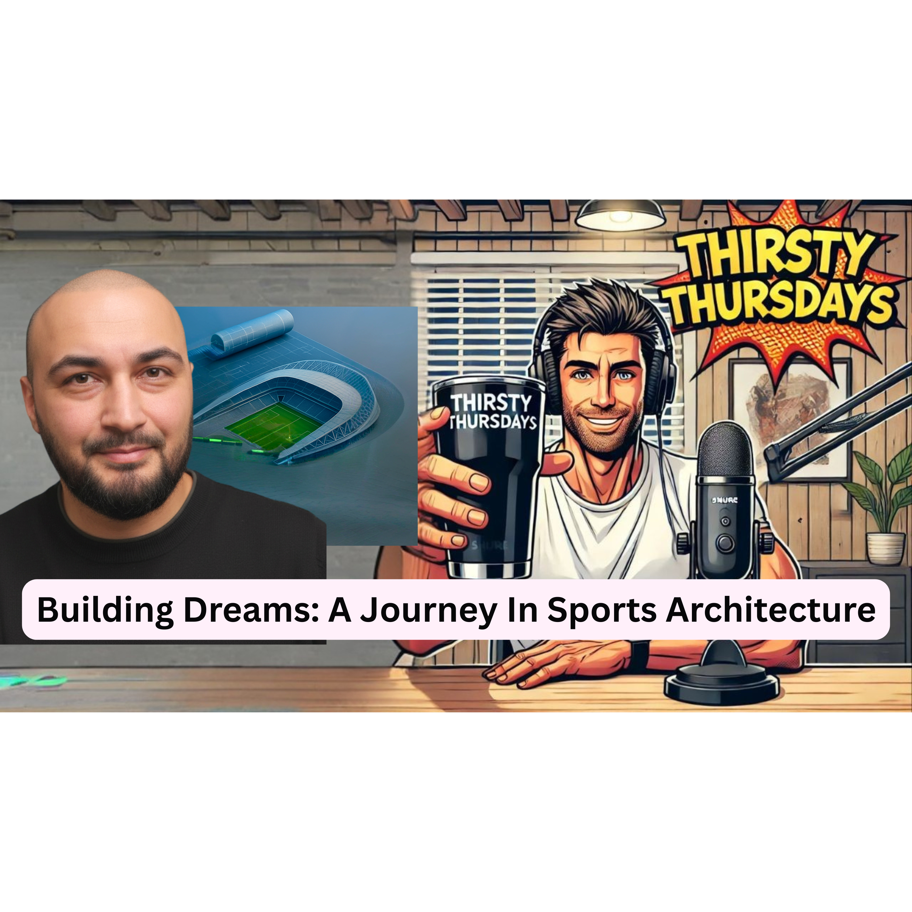 Thirsty Thursday Feb 5th | Building Dreams: A Journey In Sports Architecture episode artwork