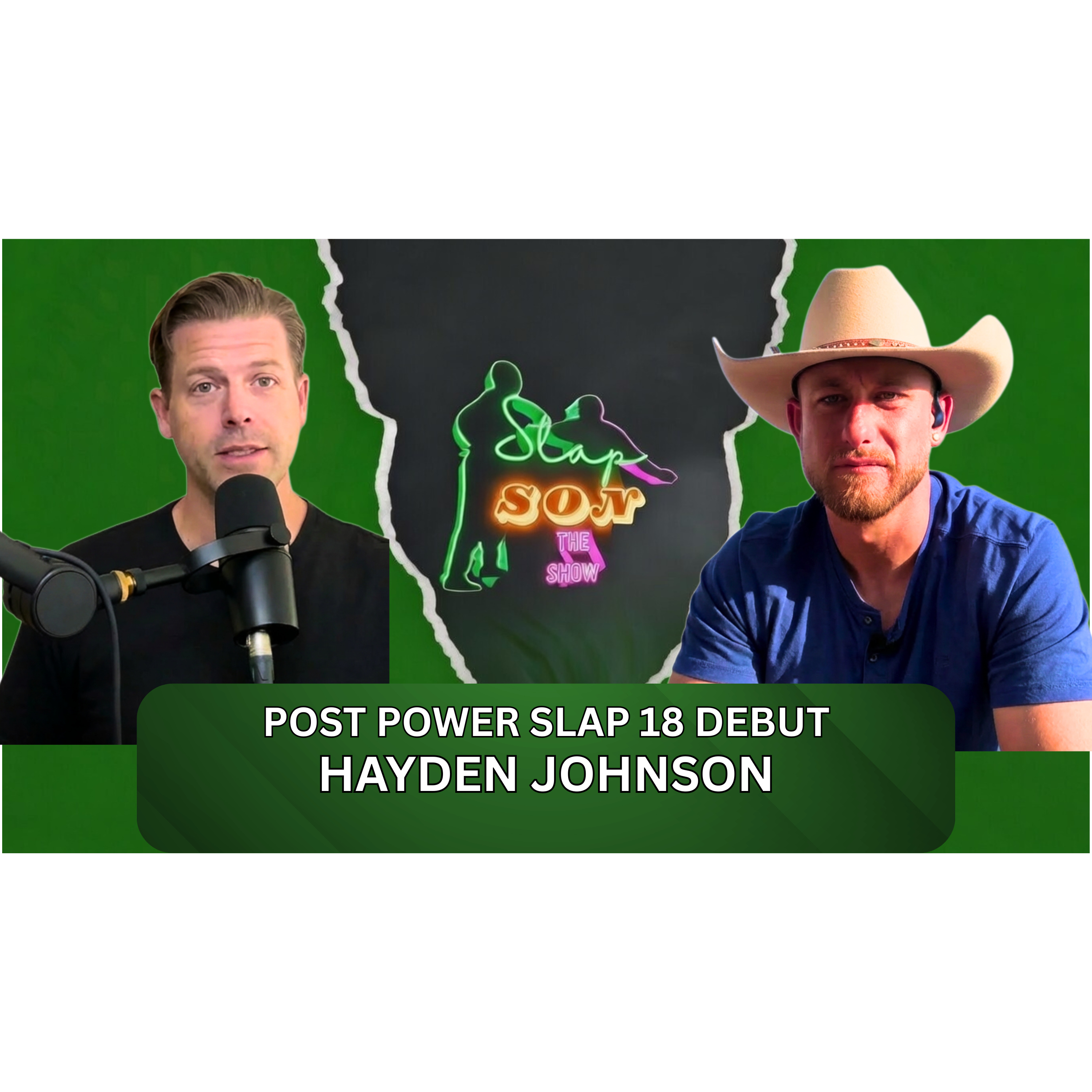 Post Power Slap 18 Debut Hayden Johnson episode artwork