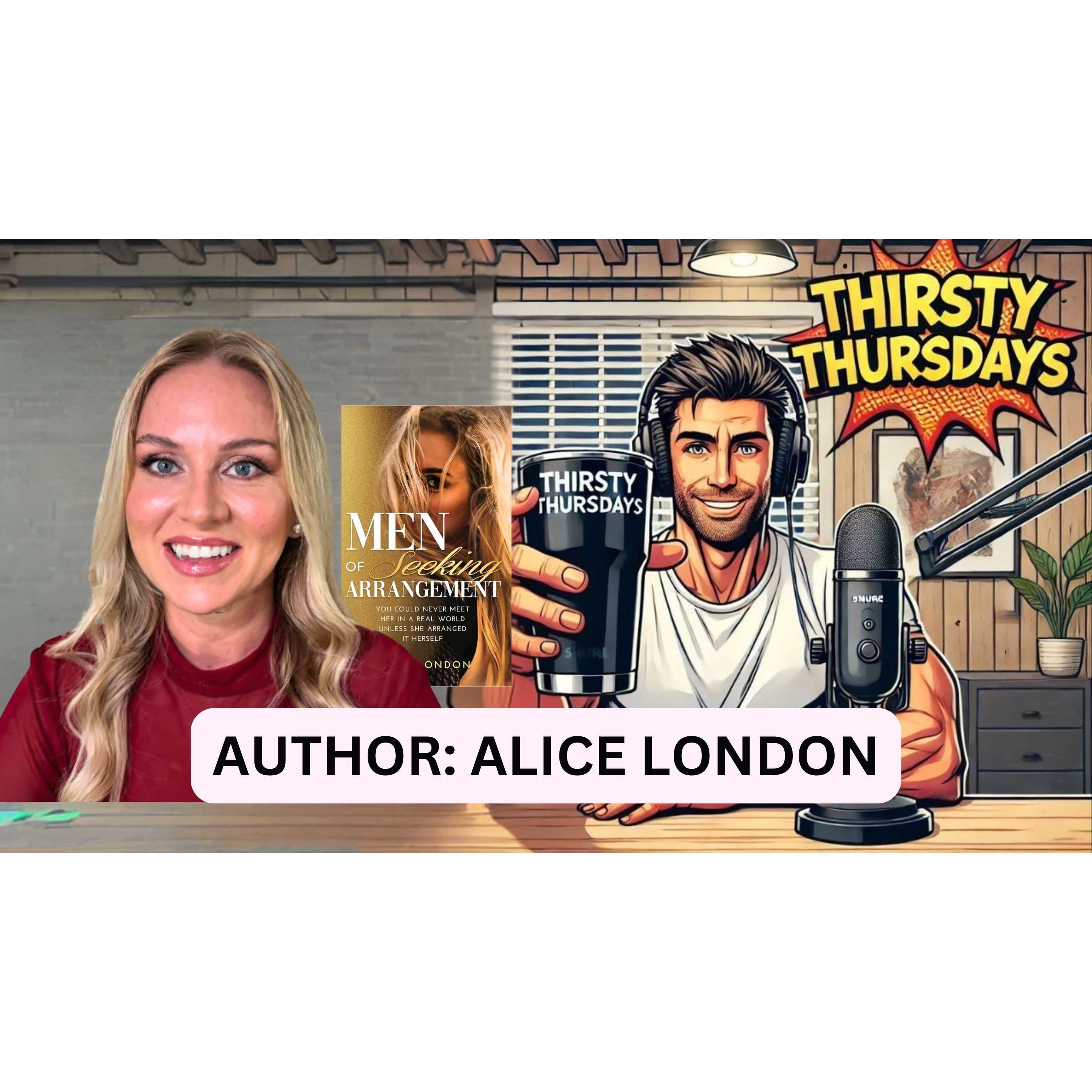 Thirsty Thursday March 26th | Author: Alice London  episode artwork