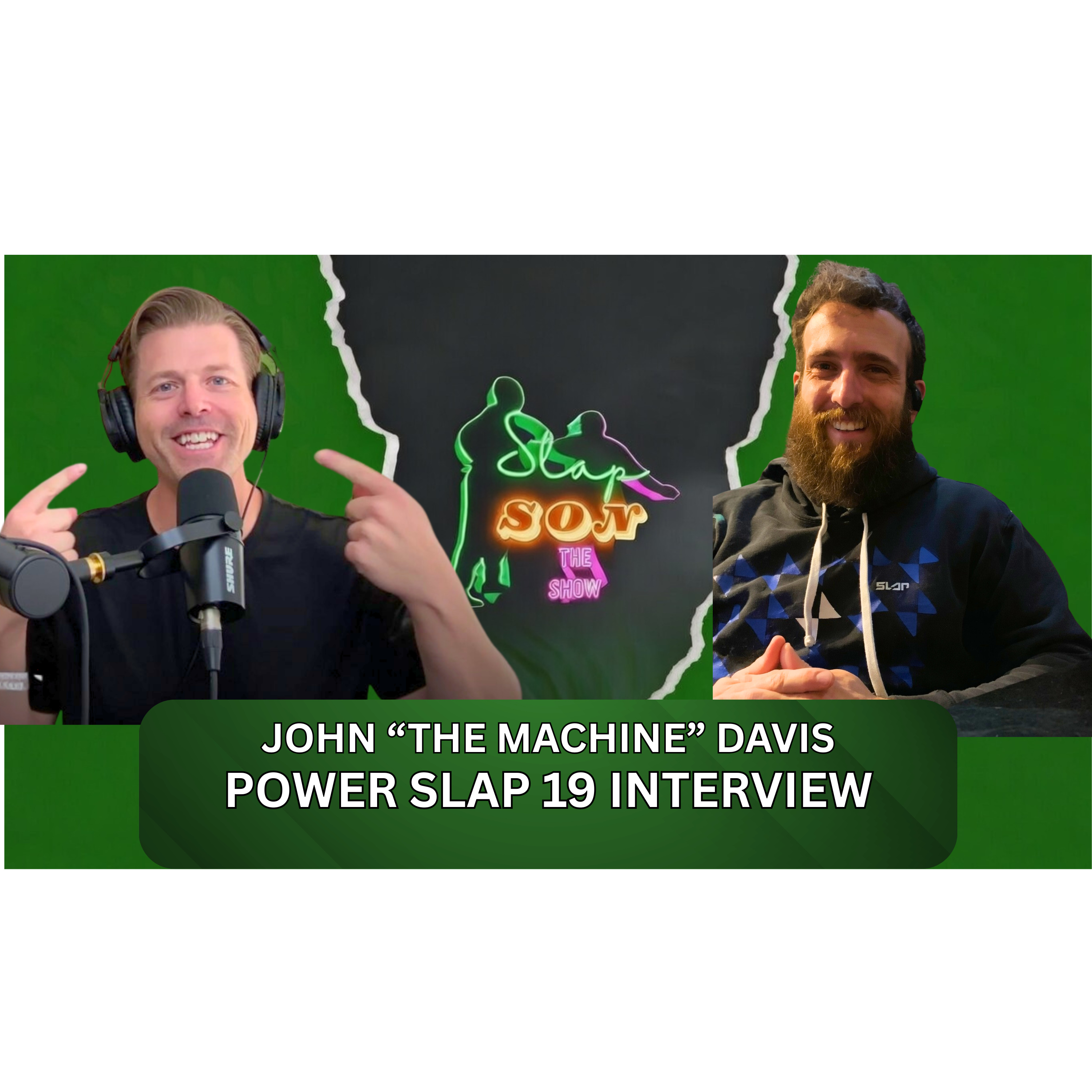 Power Slap 19 John 'The Machine' Davis  episode artwork