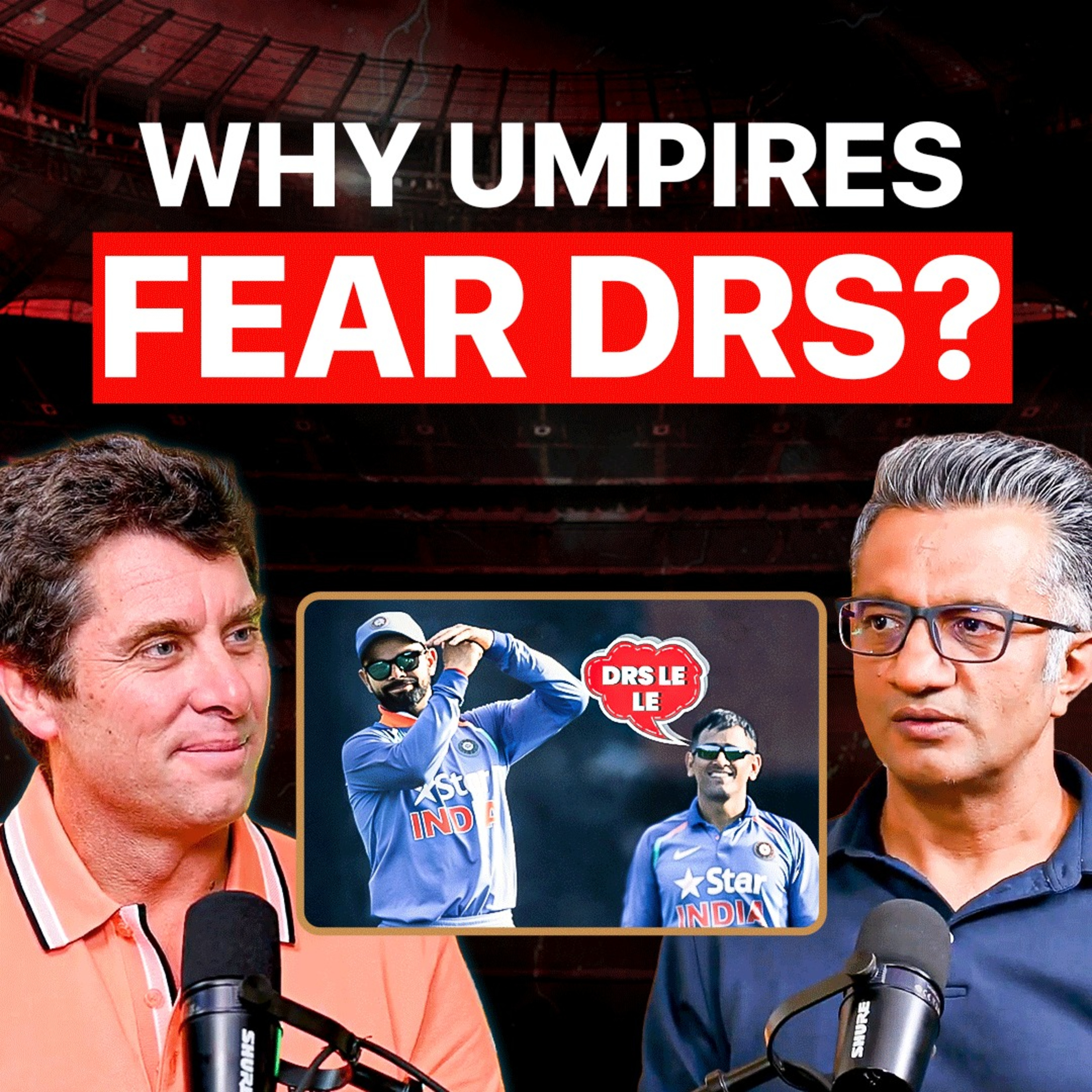 Will DRS Replace Umpires in Cricket? | Hawk-Eye Inventor Explains episode artwork