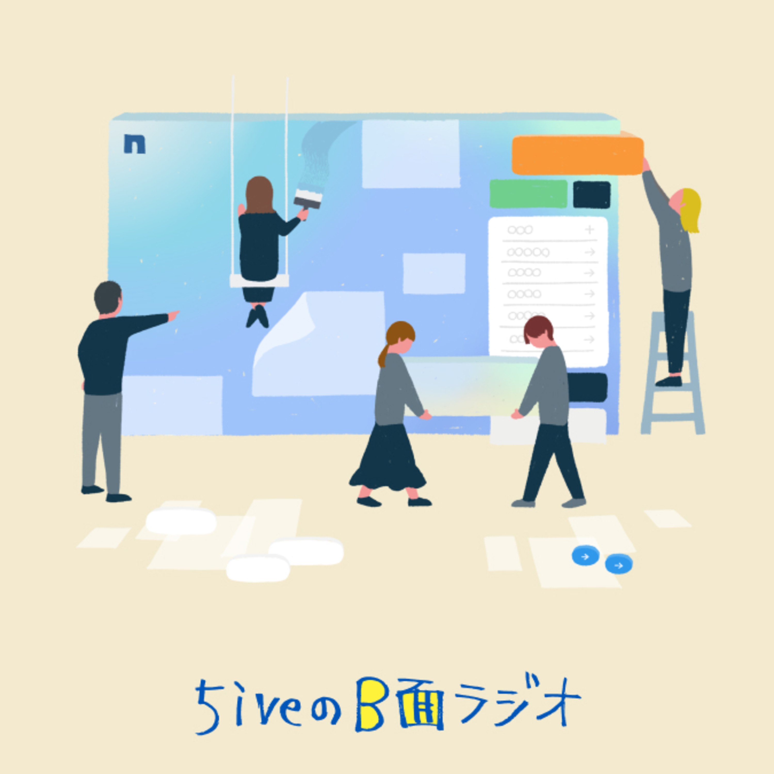 5iveのB面ラジオ