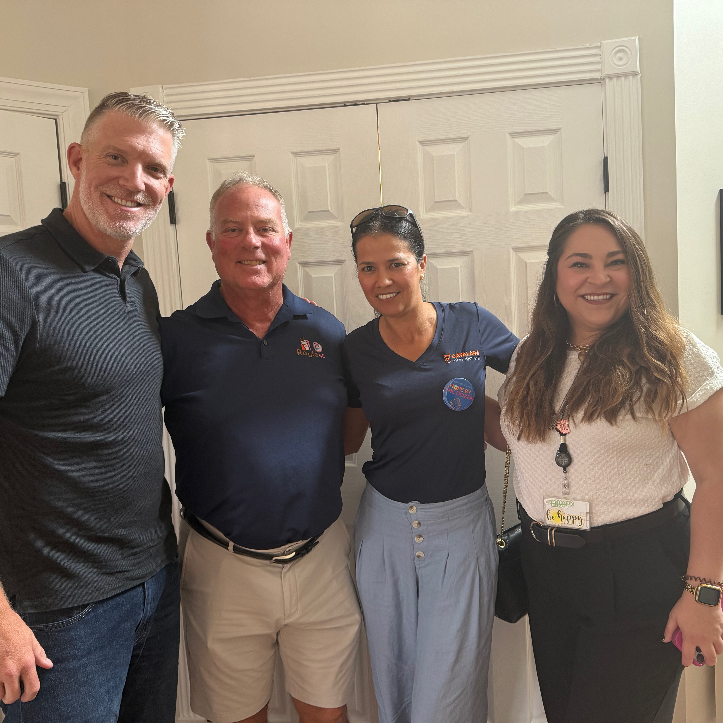 Steve Catalano and Carla Cutter- Franchisee Dunkin Donuts (Route 65)