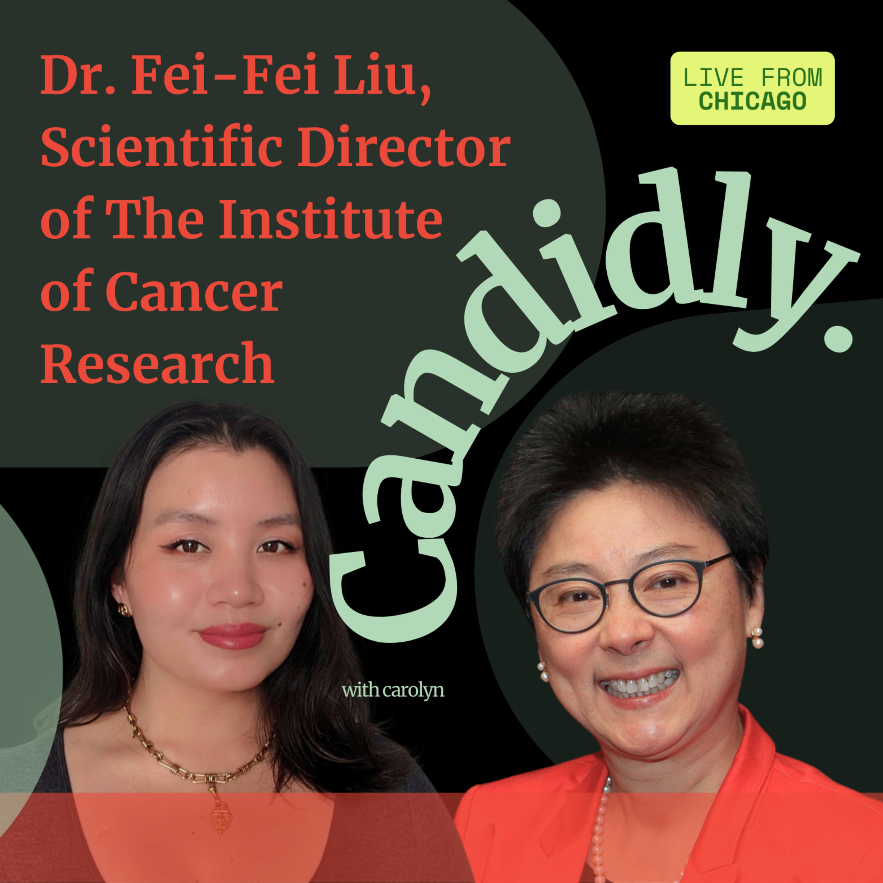 Unifying an entire country to tackle pressing issues with Dr. Fei-Fei Liu, Scientific Director at the Institute of Cancer Research episode artwork