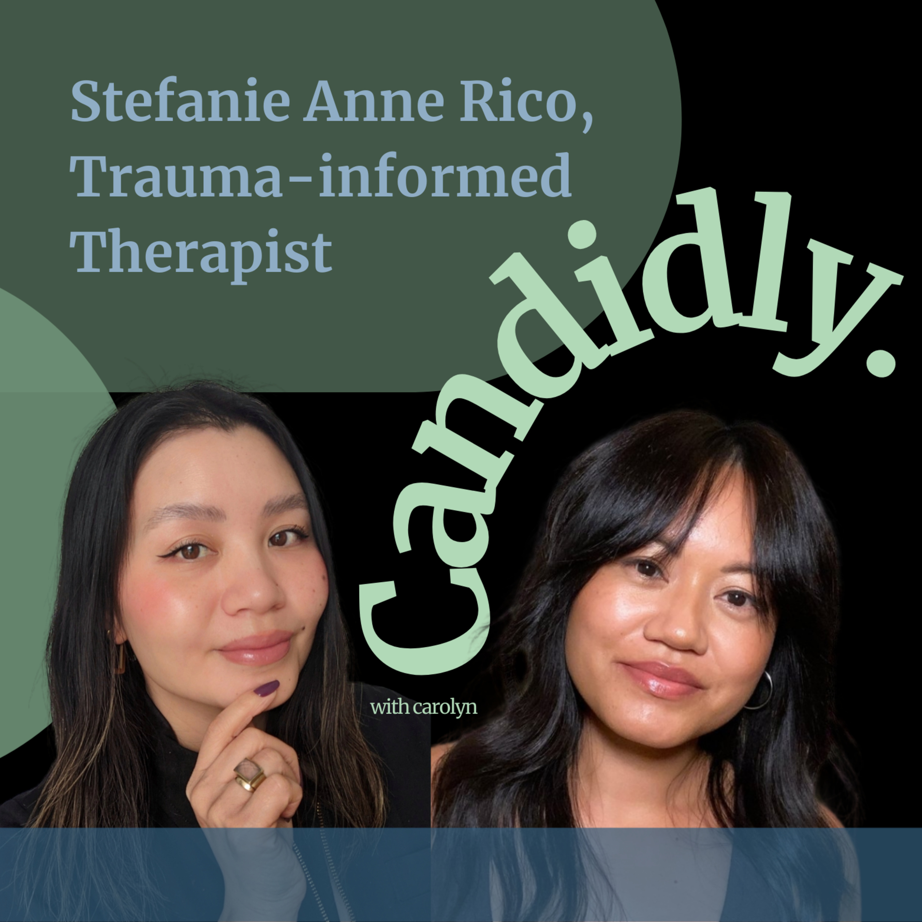 Navigating the emotional landscape of cancer with Stefanie Anne Rico, Trauma-Informed Therapist episode artwork