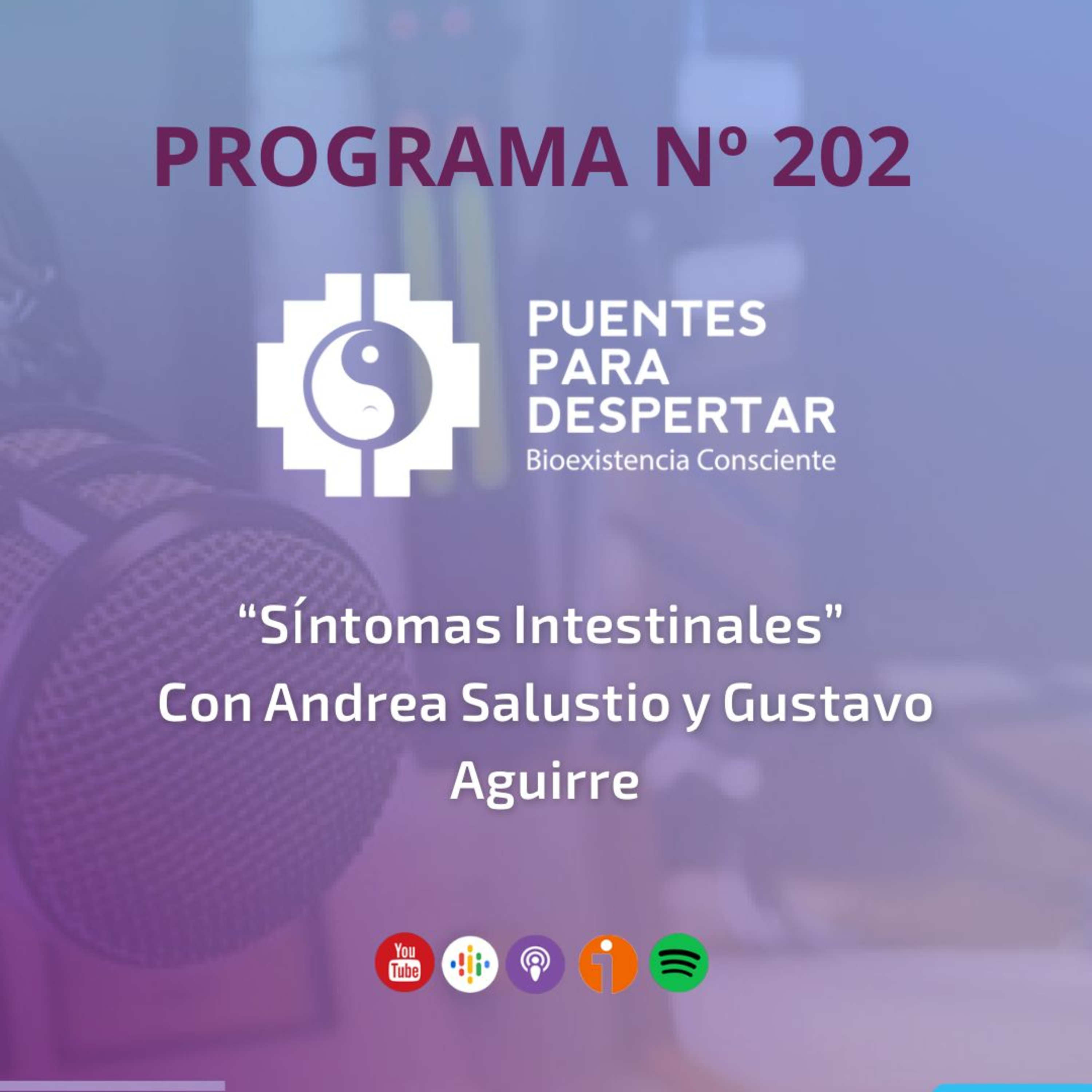 Programa N°202 de Puentes para Despertar, ¨Síntomas de Intestino¨ episode artwork