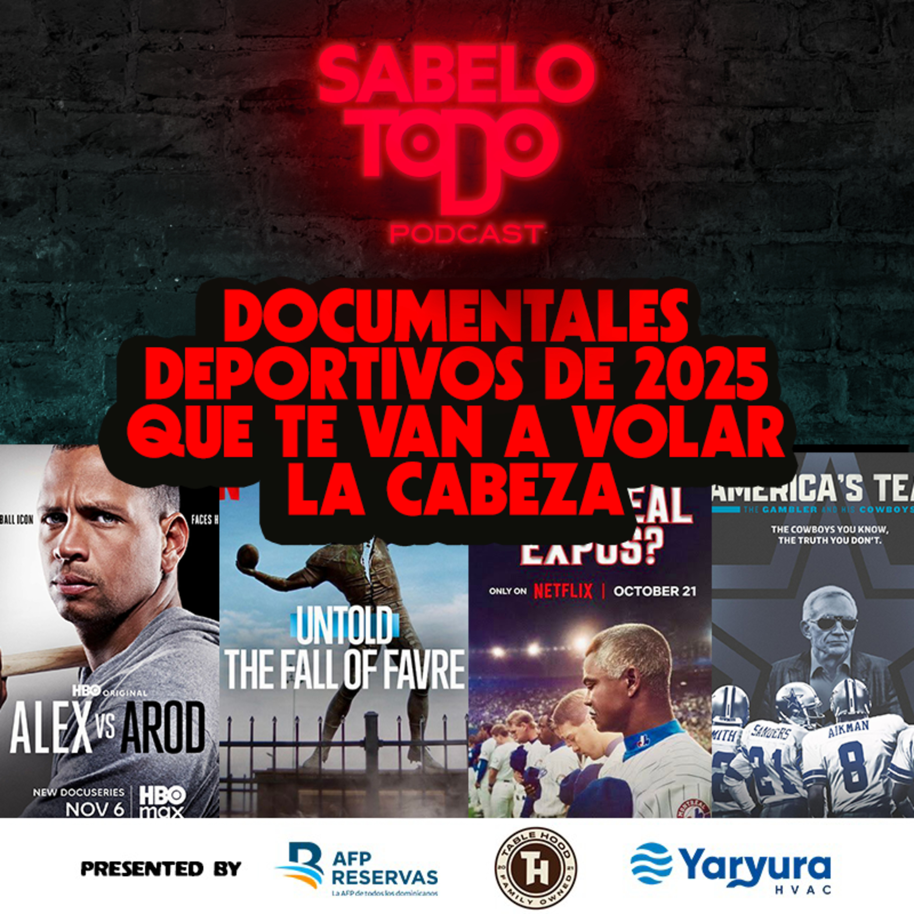 SABELOTODO #71: Los Documentales Deportivos del 2025 que TE VAN A VOLAR LA CABEZA episode artwork