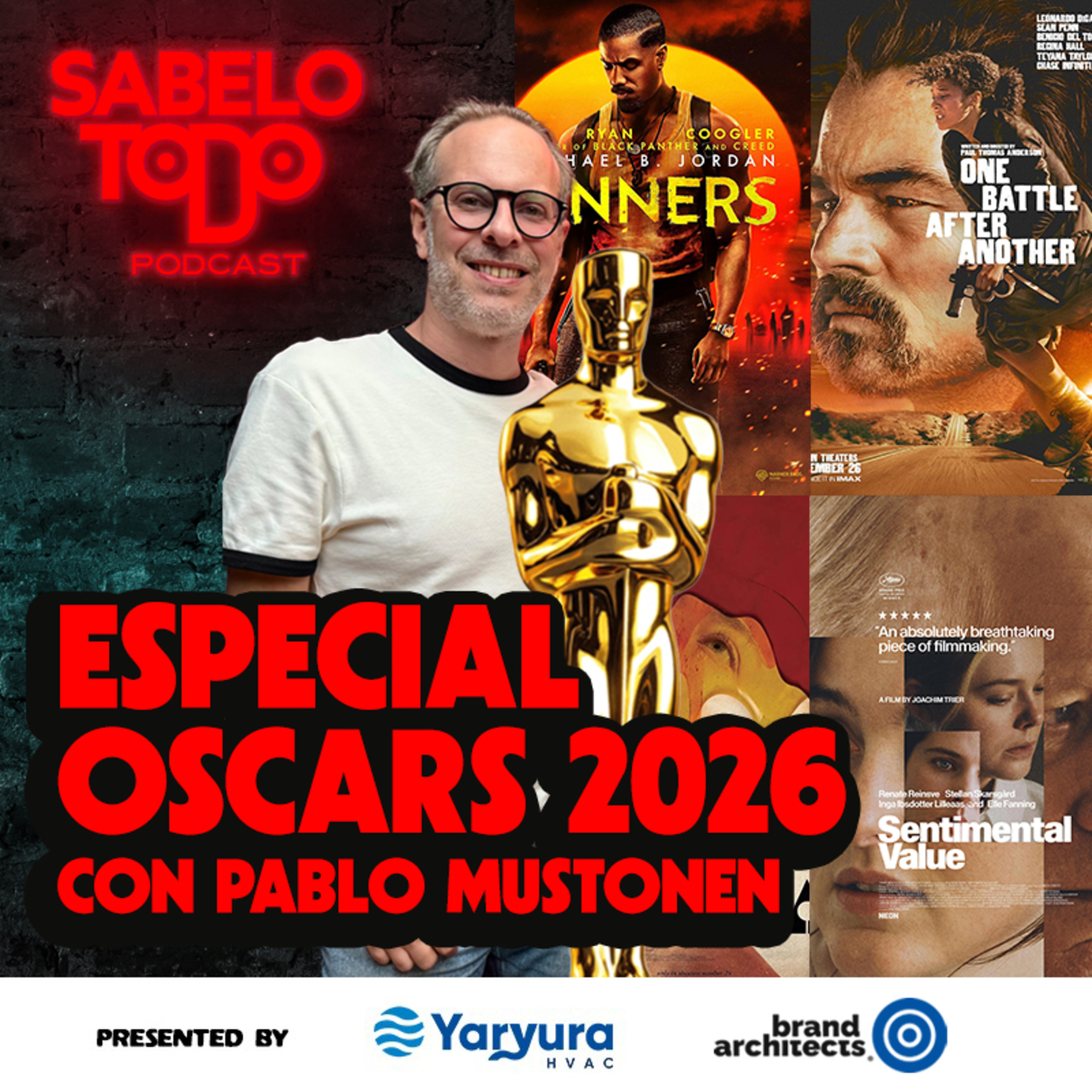 SABELOTODO #87: Especial OSCARS 2026 con Pablo Mustonen episode artwork