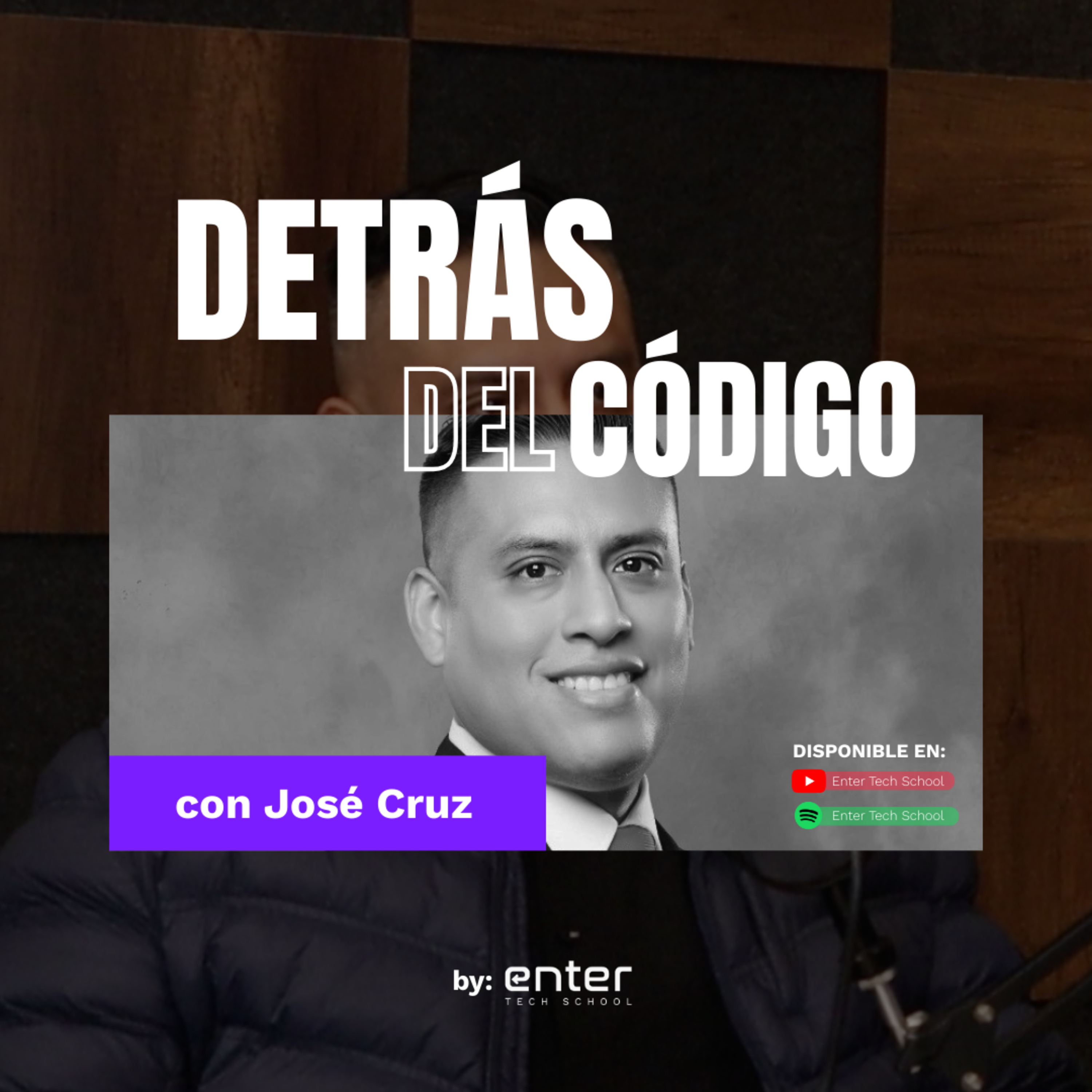 Portada de Detrás del Código | Enter Tech School