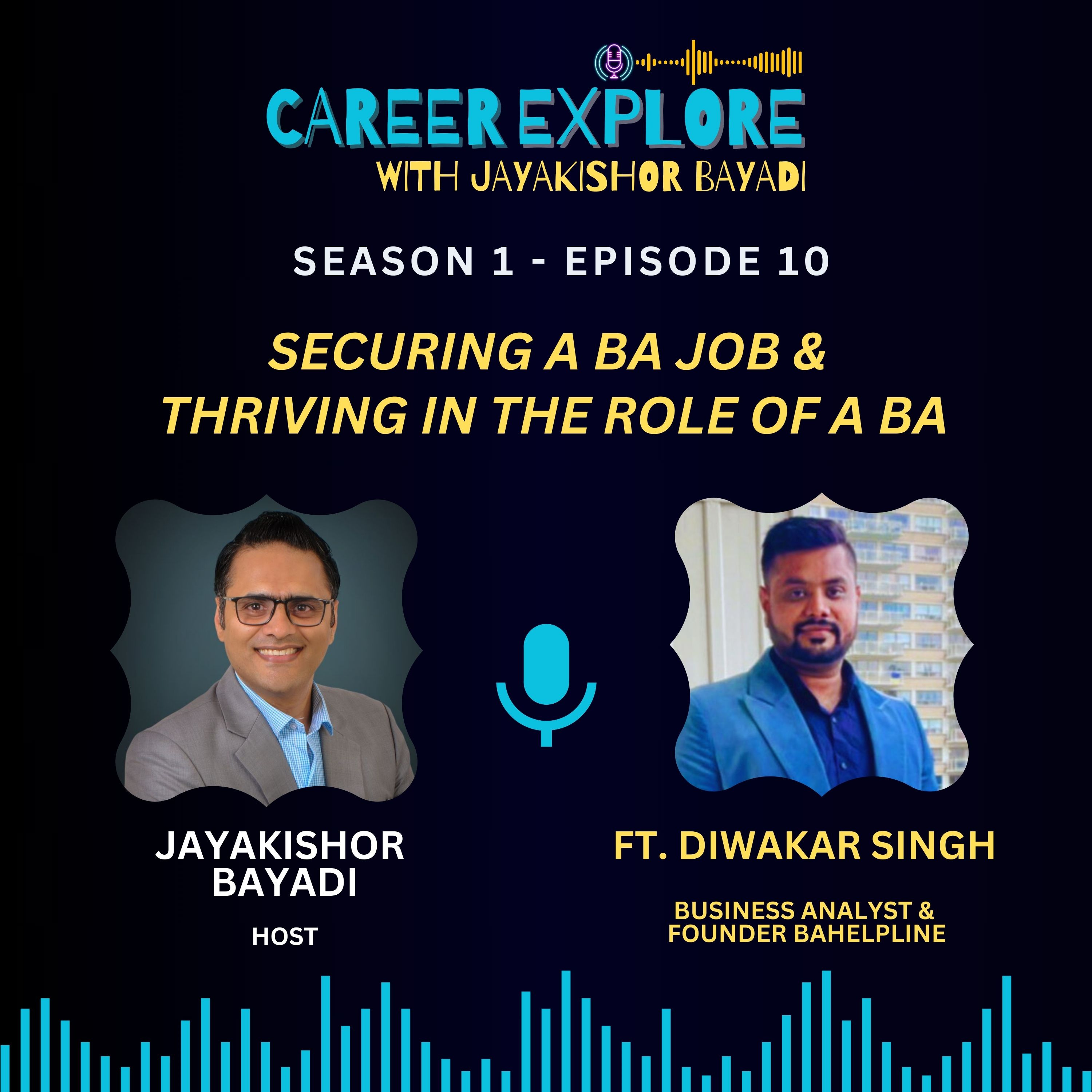 Career Explore With Jayakishor Bayadi