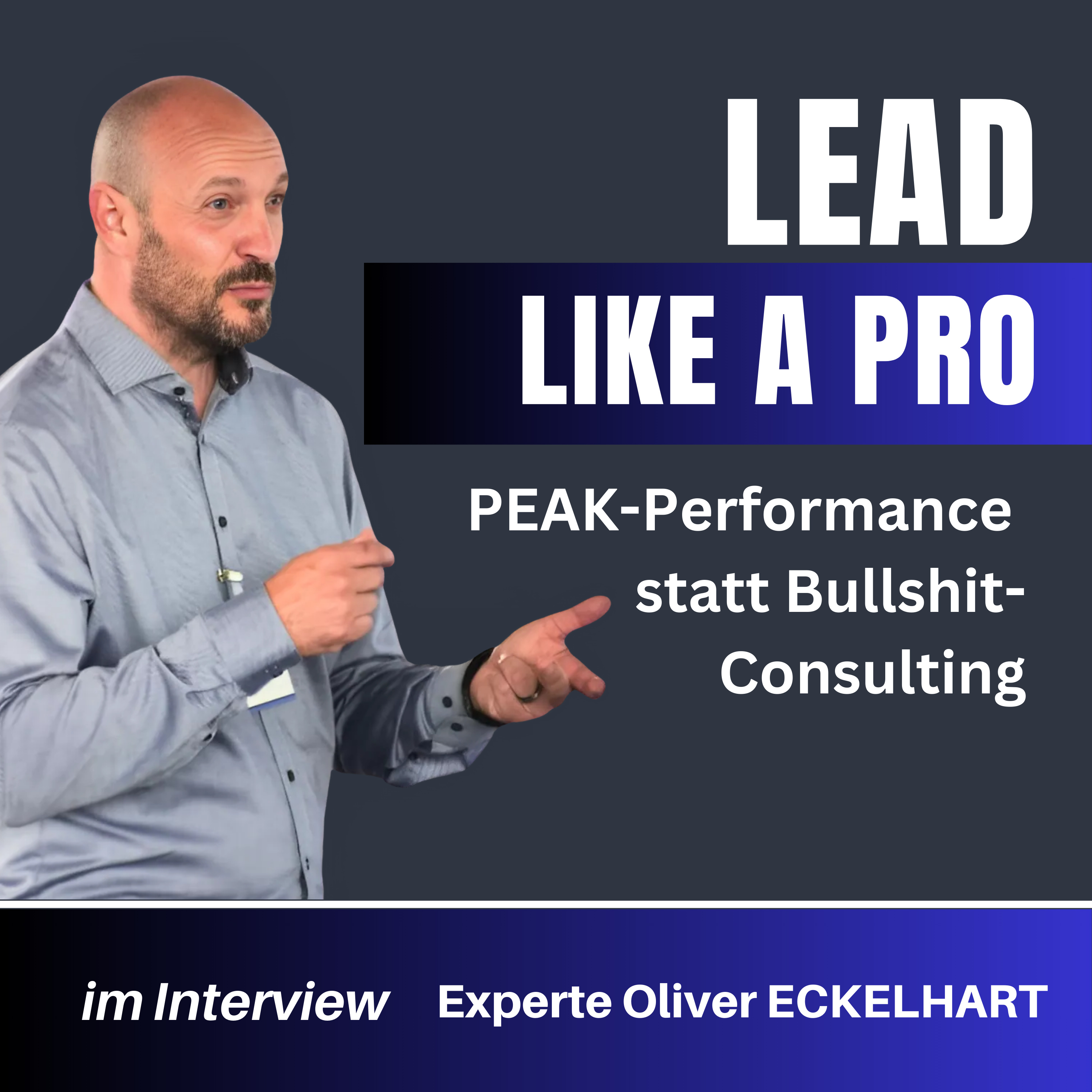 PEAK-Performance statt Bullshit-Consulting