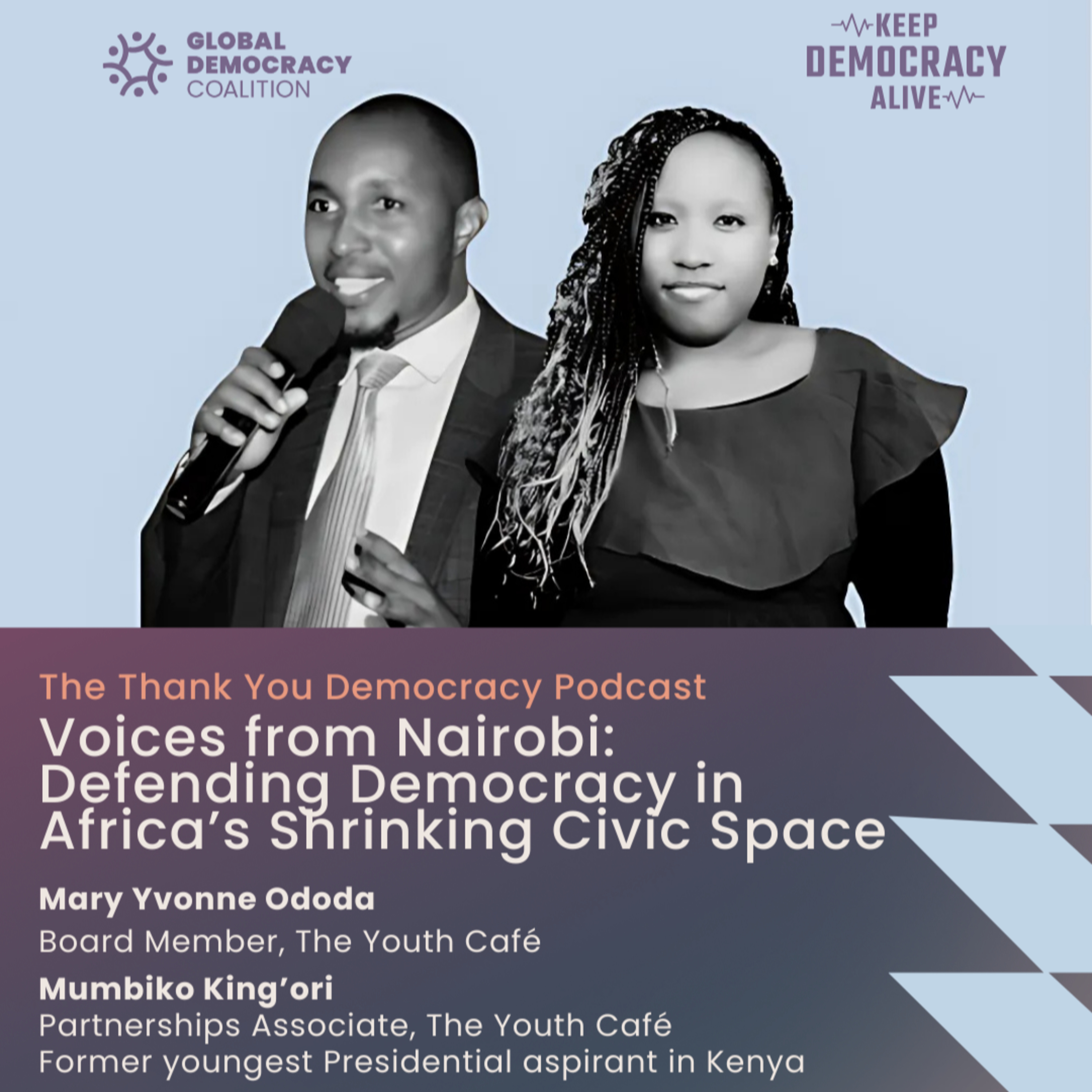 Voices from Nairobi: Defending Democracy in Africa’s Shrinking Civic Space episode artwork