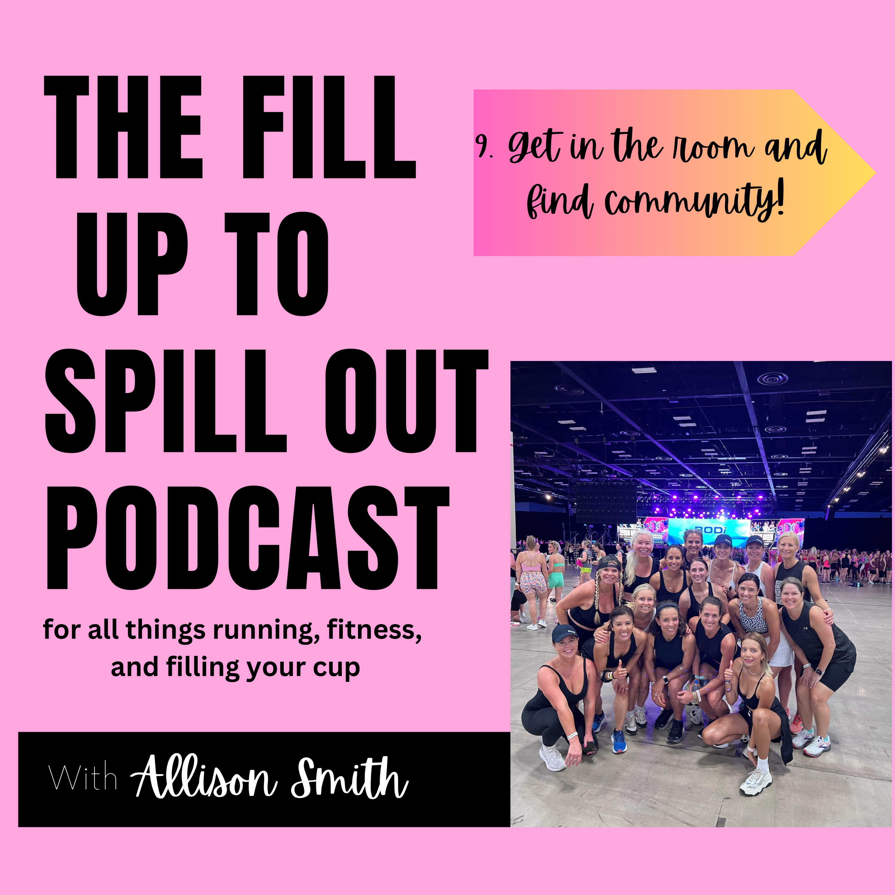 Episode 9: Get in the room and find community! episode artwork