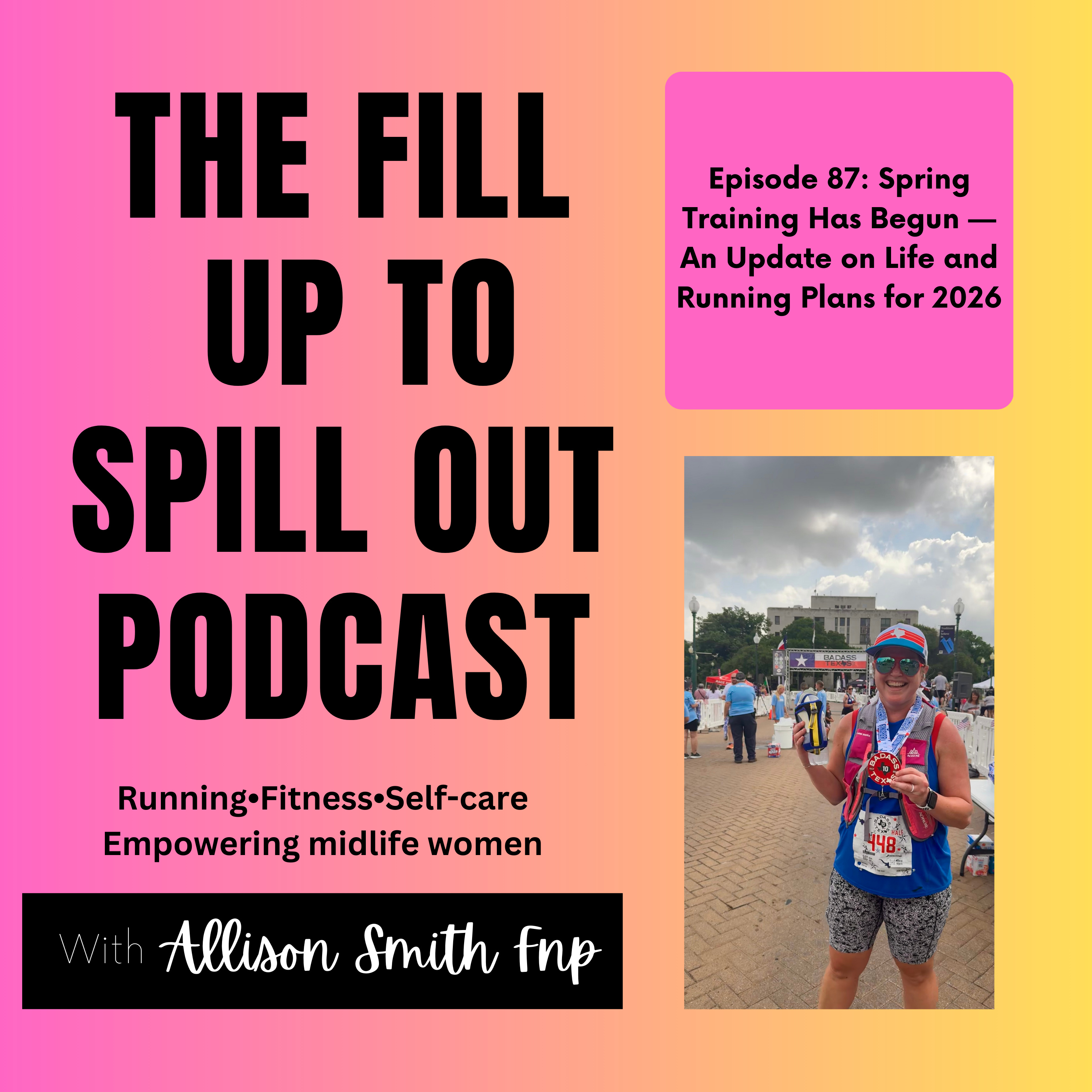 Ep: 87: Spring Training Has Begun — An Update on Life and Running Plans for 2026 episode artwork