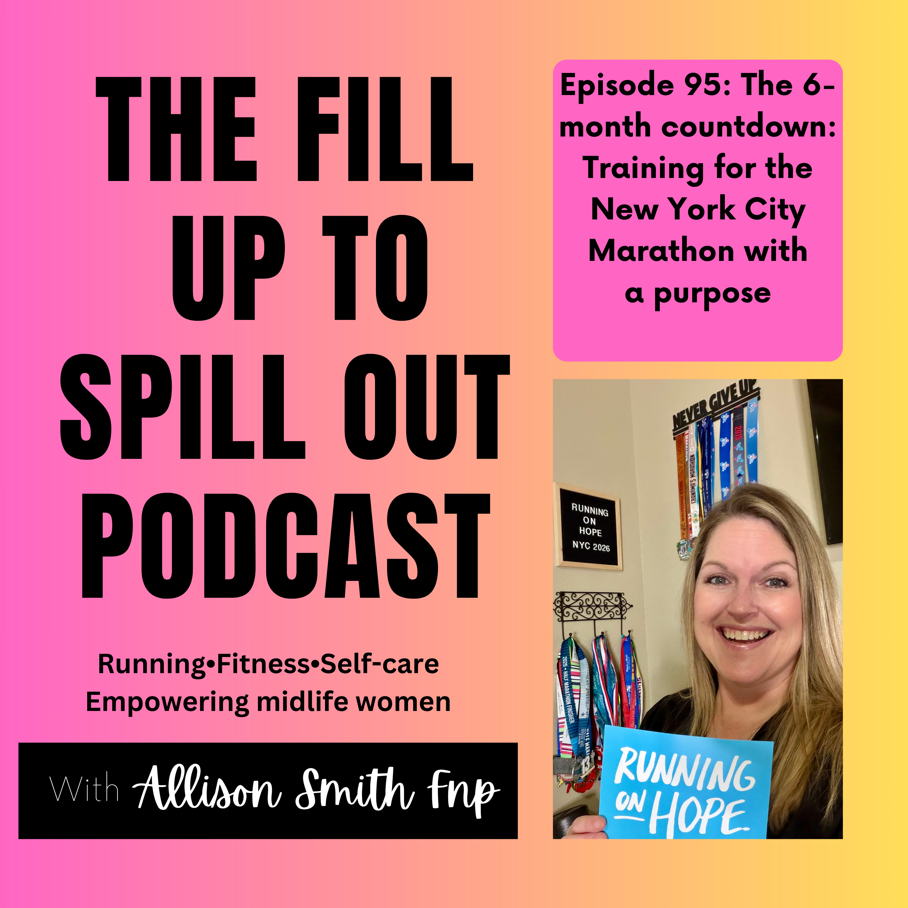 Ep 95: The 6-Month Countdown: Training for the New York City Marathon with a Purpose episode artwork