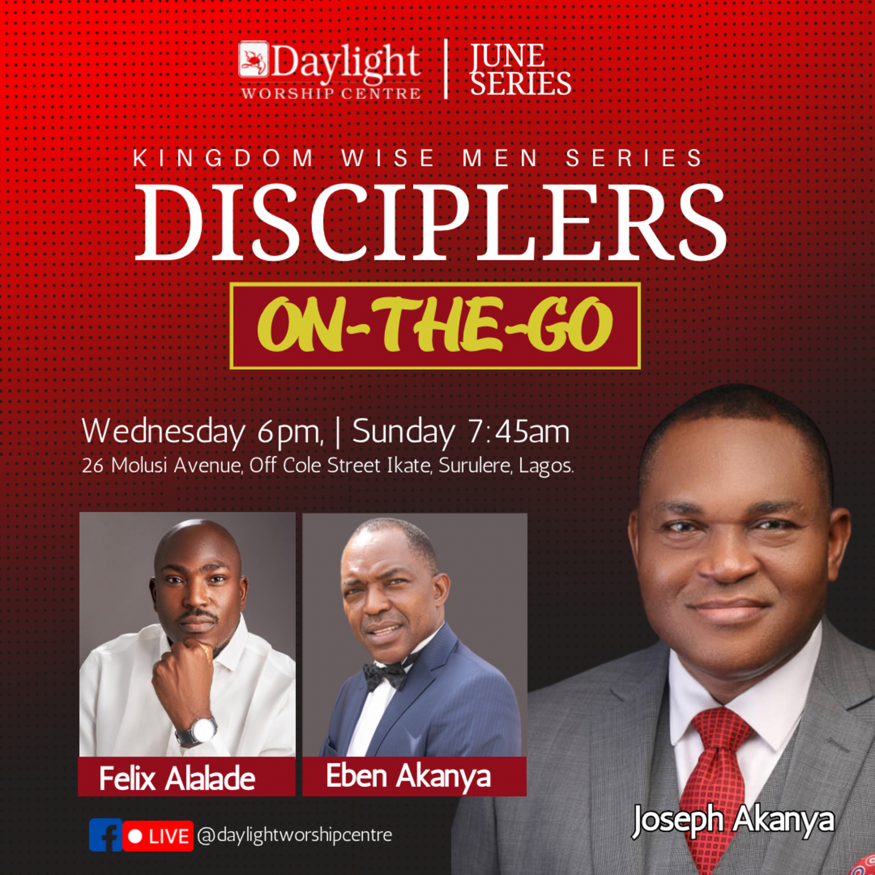 DISCIPLERS ON THE GO (with Joseph Akanya) episode artwork