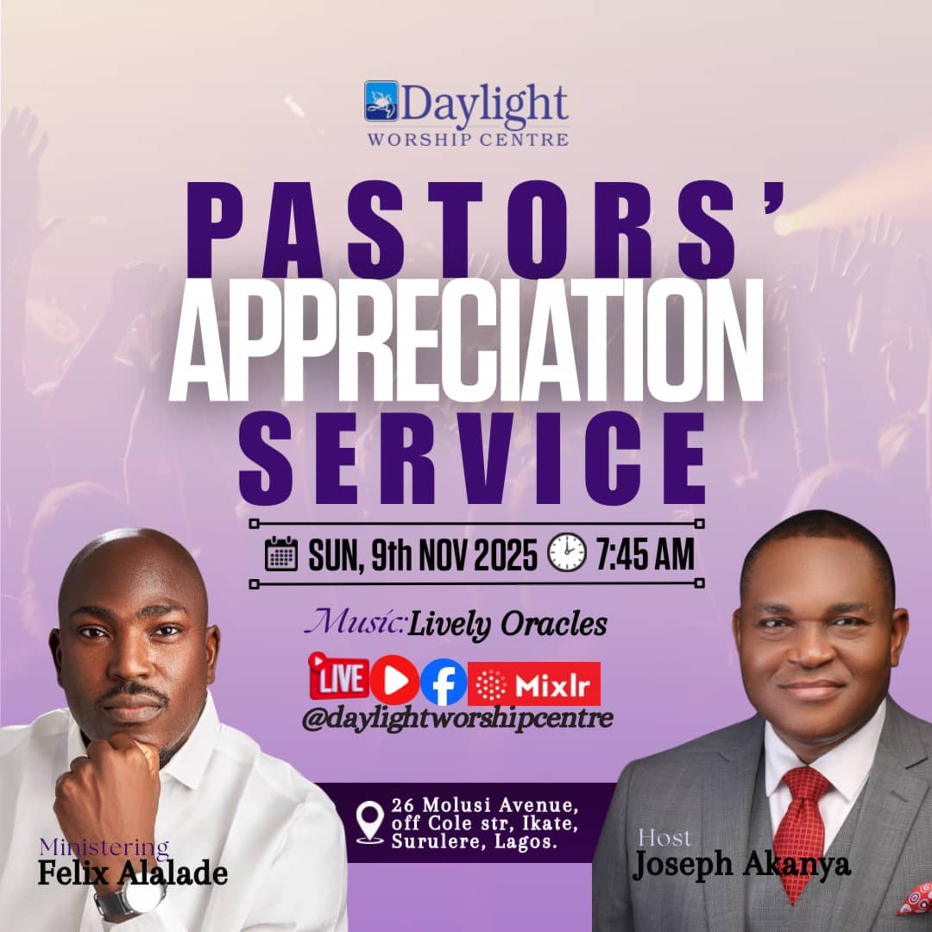 PASTORS' APPRECIATION SERVICE || 9-11-25 episode artwork