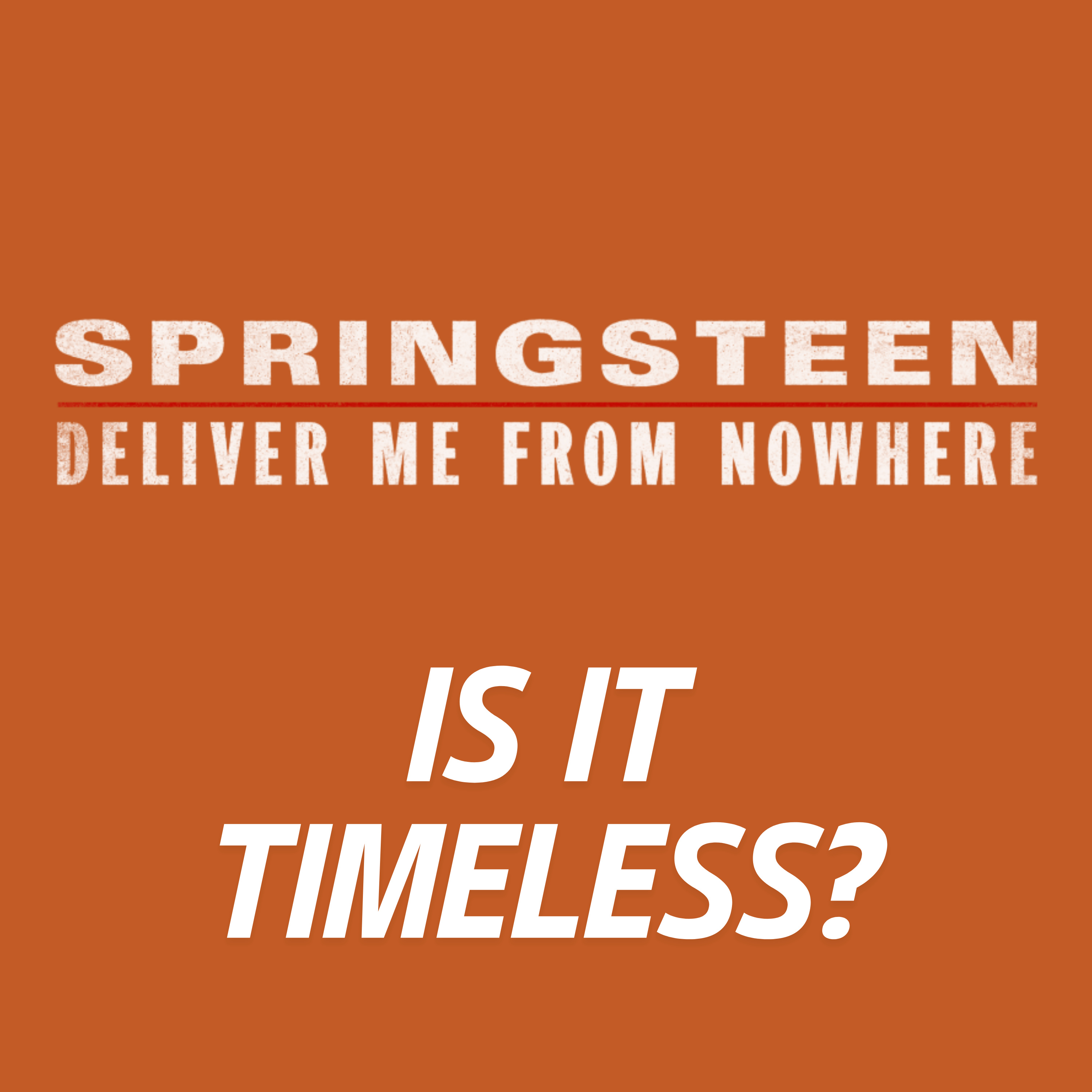 SPRINGSTEEN: DELIVER ME FROM NOWHERE Movie Discussion | Is It Timeless? | *SPOILERS