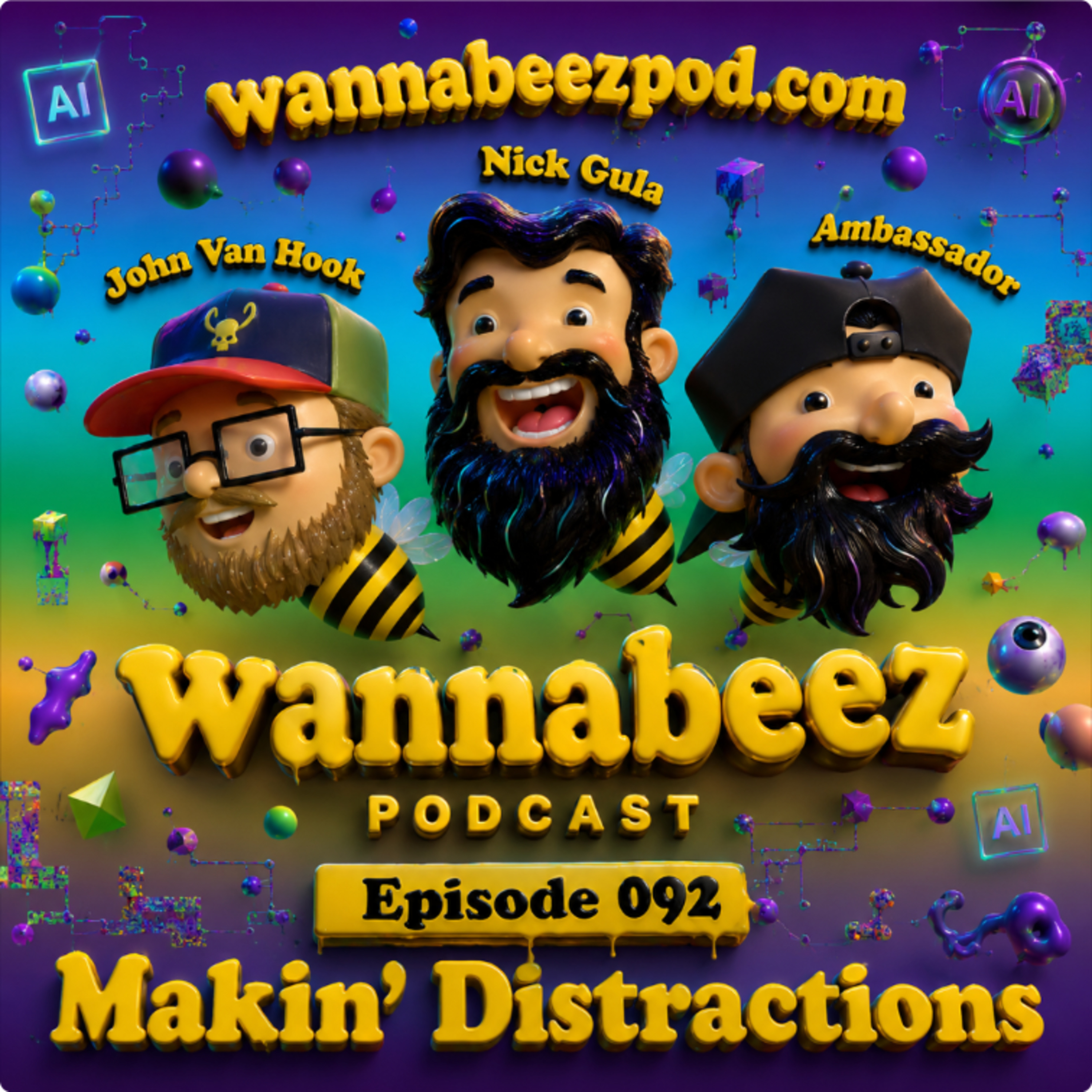 #092 "Makin' Distractions"
 episode artwork