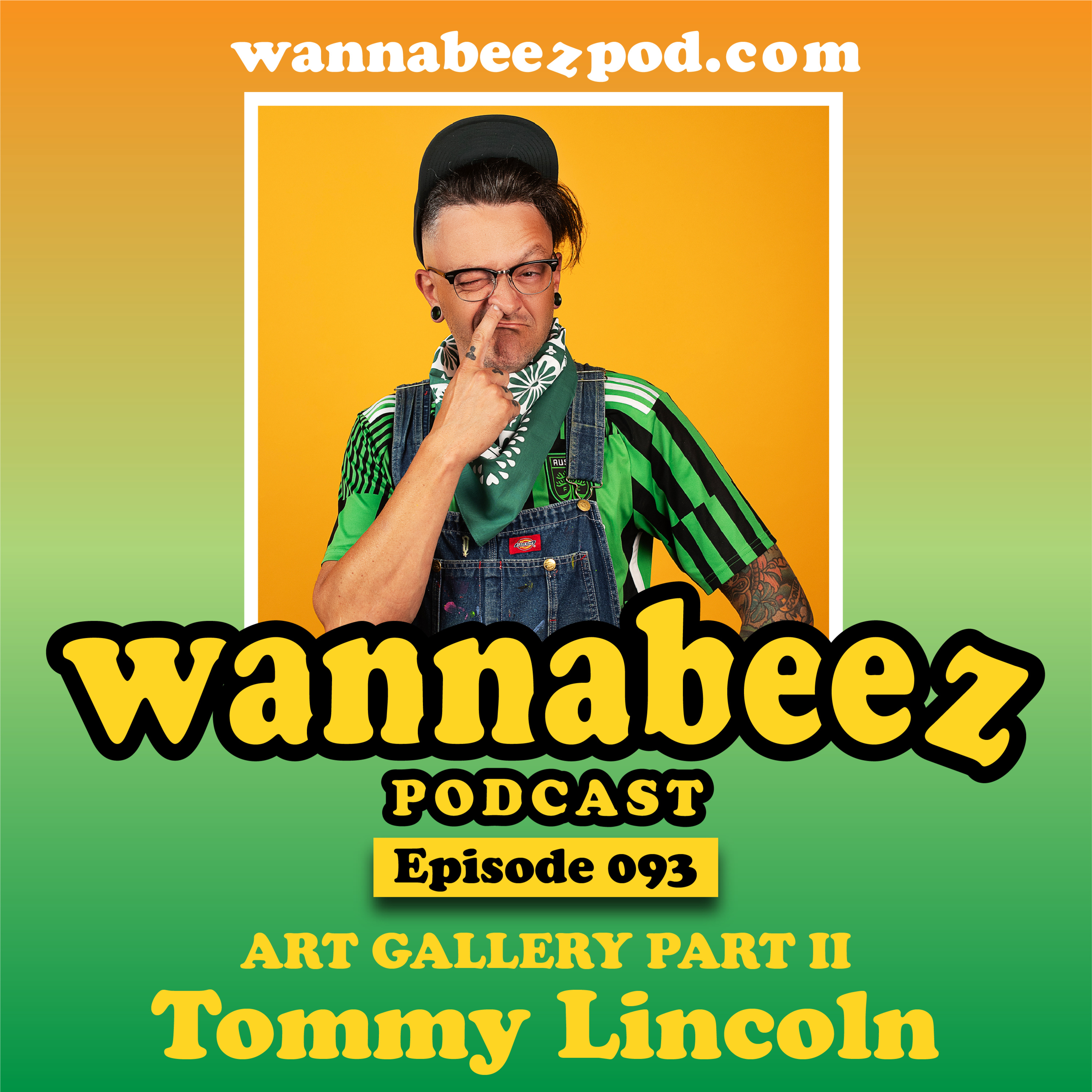 #093 Art Gallery Part II: Tommy Lincoln episode artwork