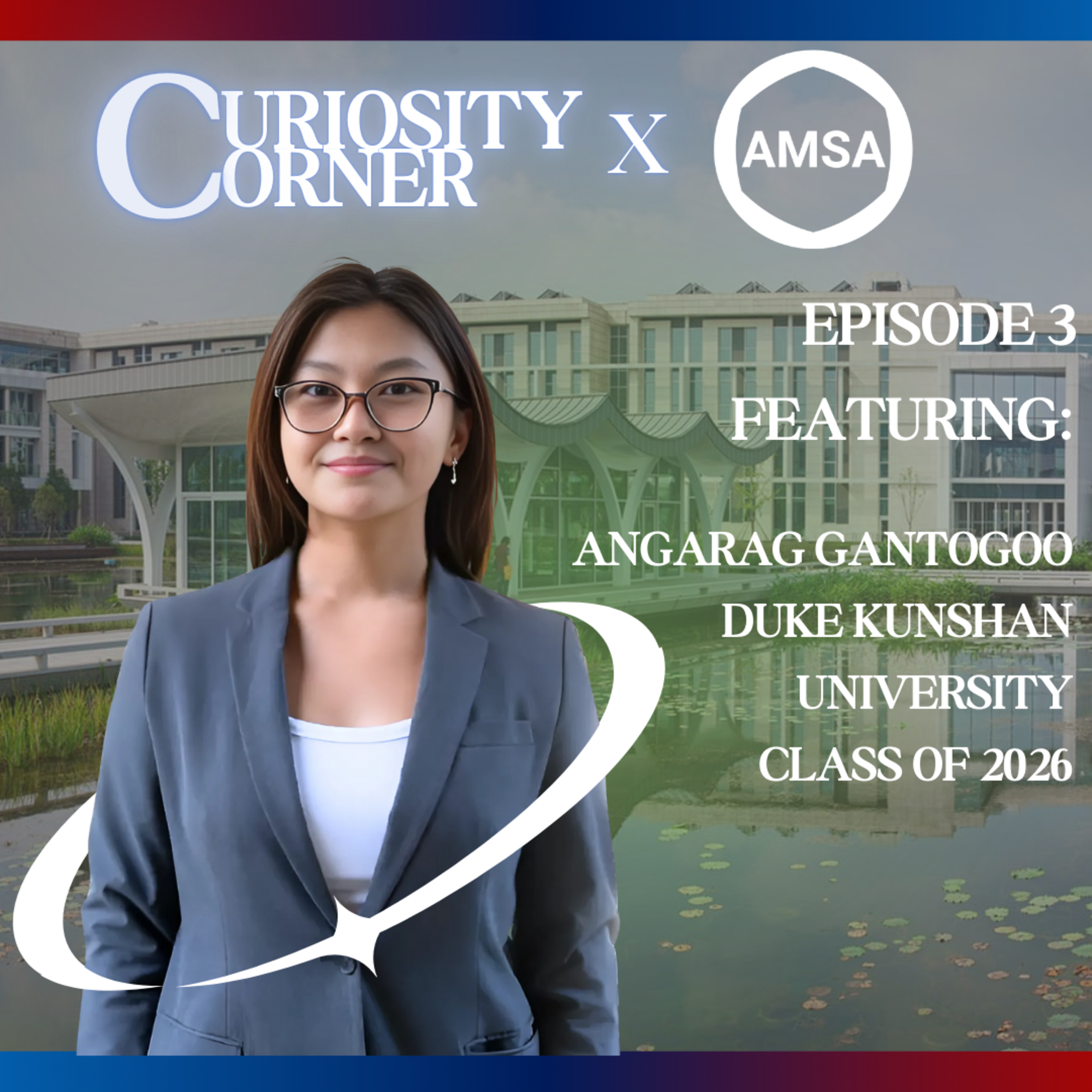 Curiosity Corner #3: Quarter life crisis and dealing with imposter syndrome with Angarag Gantogoo, DKU Class of 2026