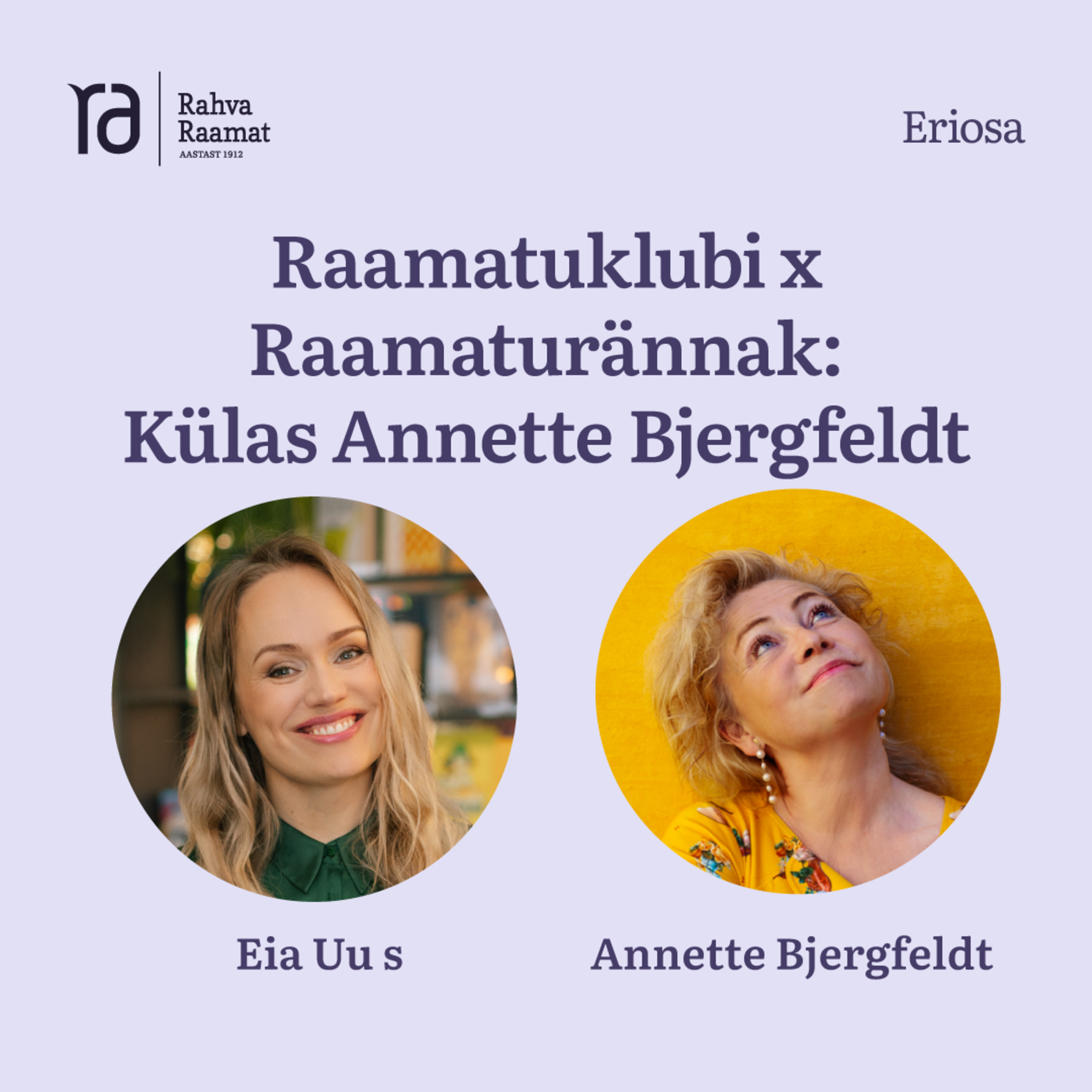 Raamatuklubi x Raamaturännak: Külas Annette Bjergfeldt episode artwork