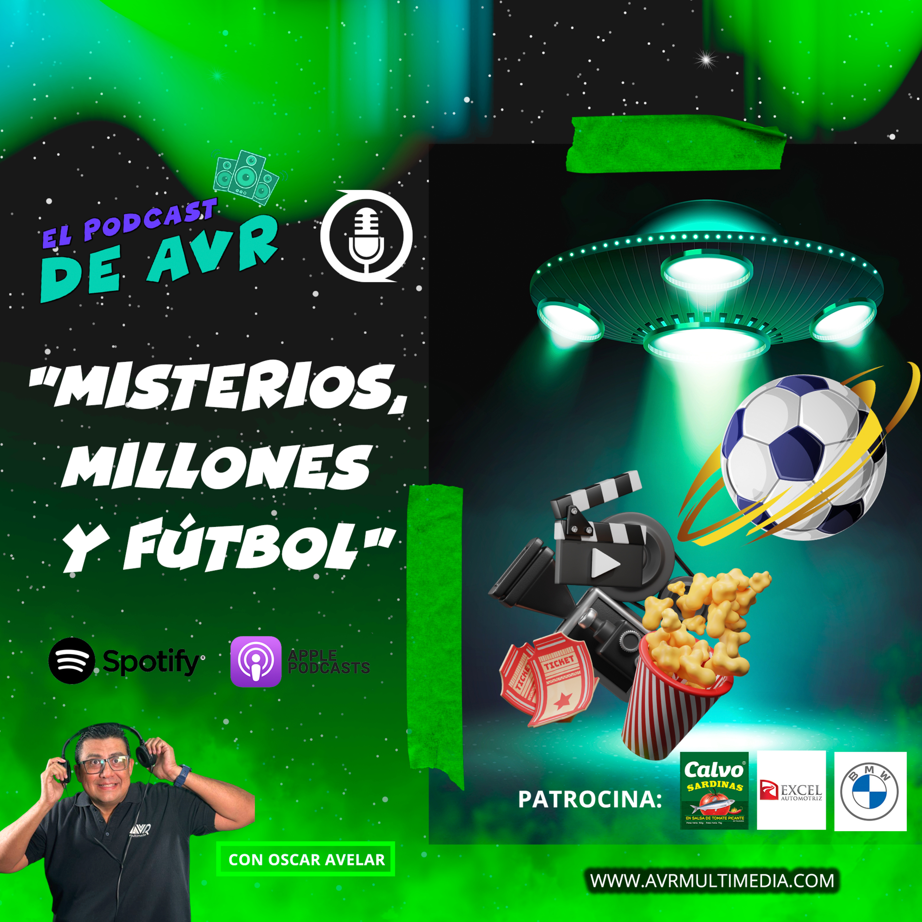 "Misterios, Millones y Fútbol" episode artwork
