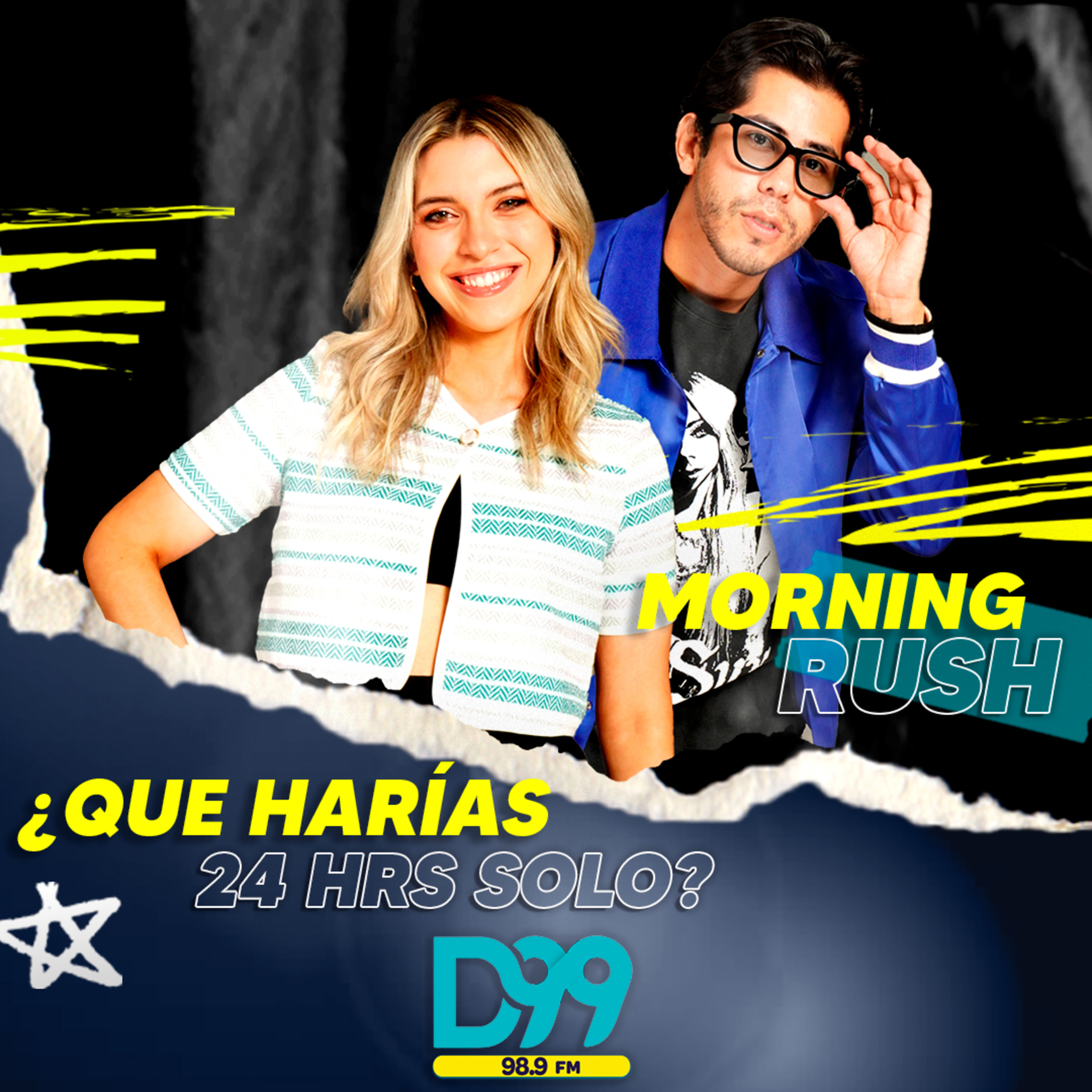 MORNING RUSH | ¿QUE HARÍAS 24 HRS SOLO? episode artwork