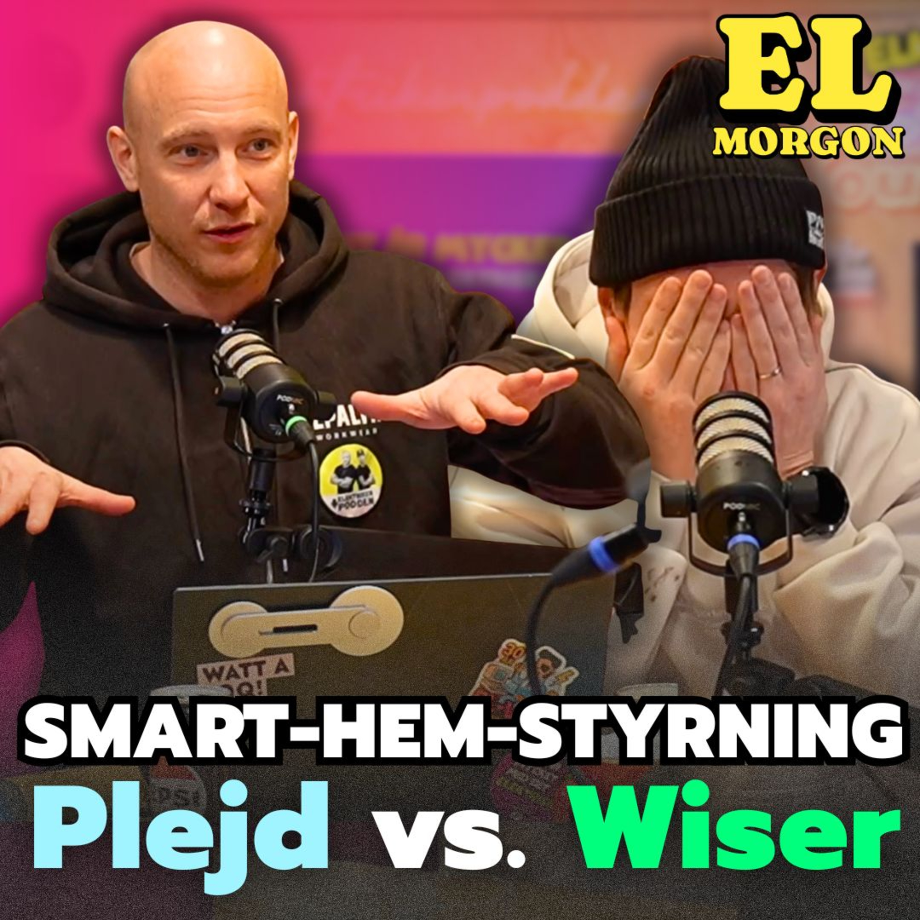 #42 ELMORGON - Plejd vs. Wiser | | Moralkompassen | Vad mikrar vi idag? episode artwork