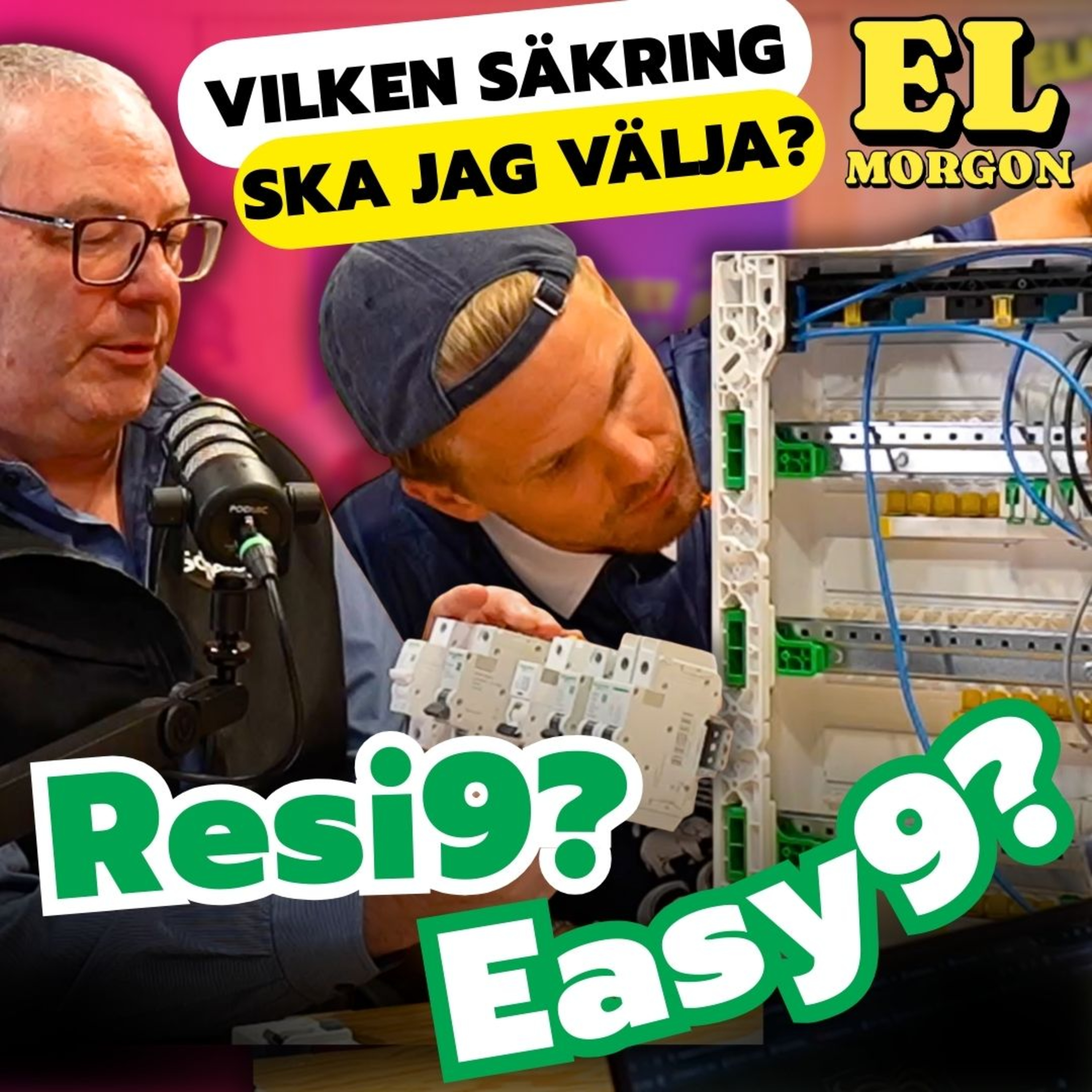#48 ELMORGON - Vilken säkring ska jag välja? | "Kontaktorer är inte svårt..." | Oscar från ElfeloKaffe, ny på jobbet episode artwork