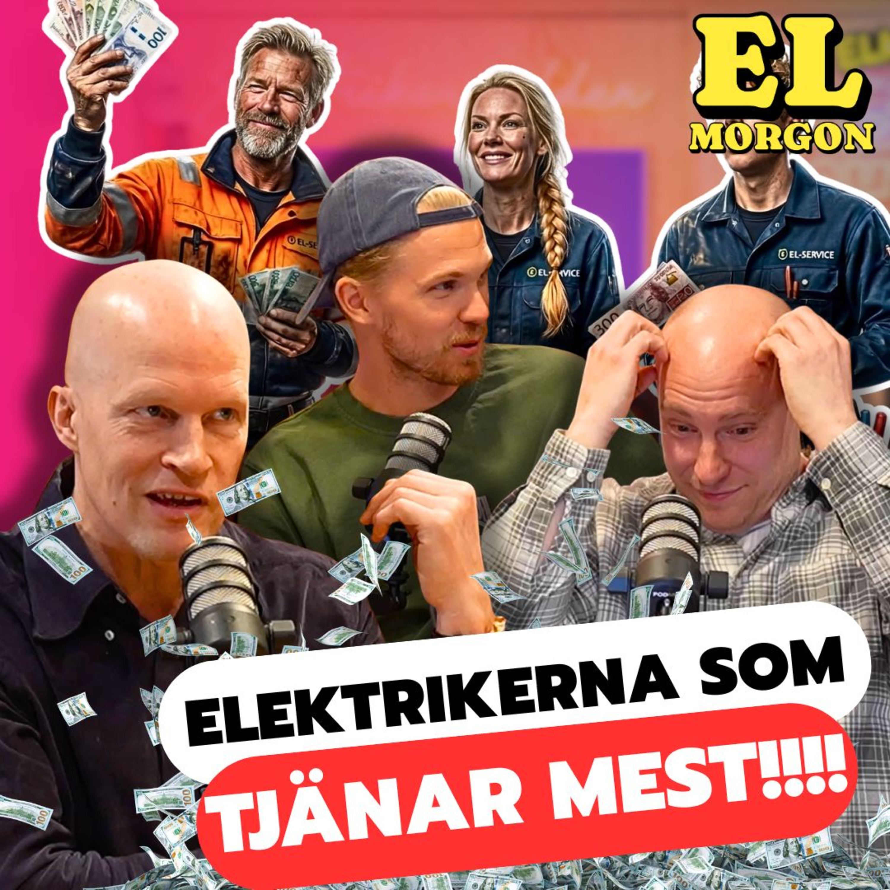 #49 ELMORGON - Elektrikerna som tjänar MEST | Från montör till shaolinmunk | Vart är yrkesstoltheten? episode artwork