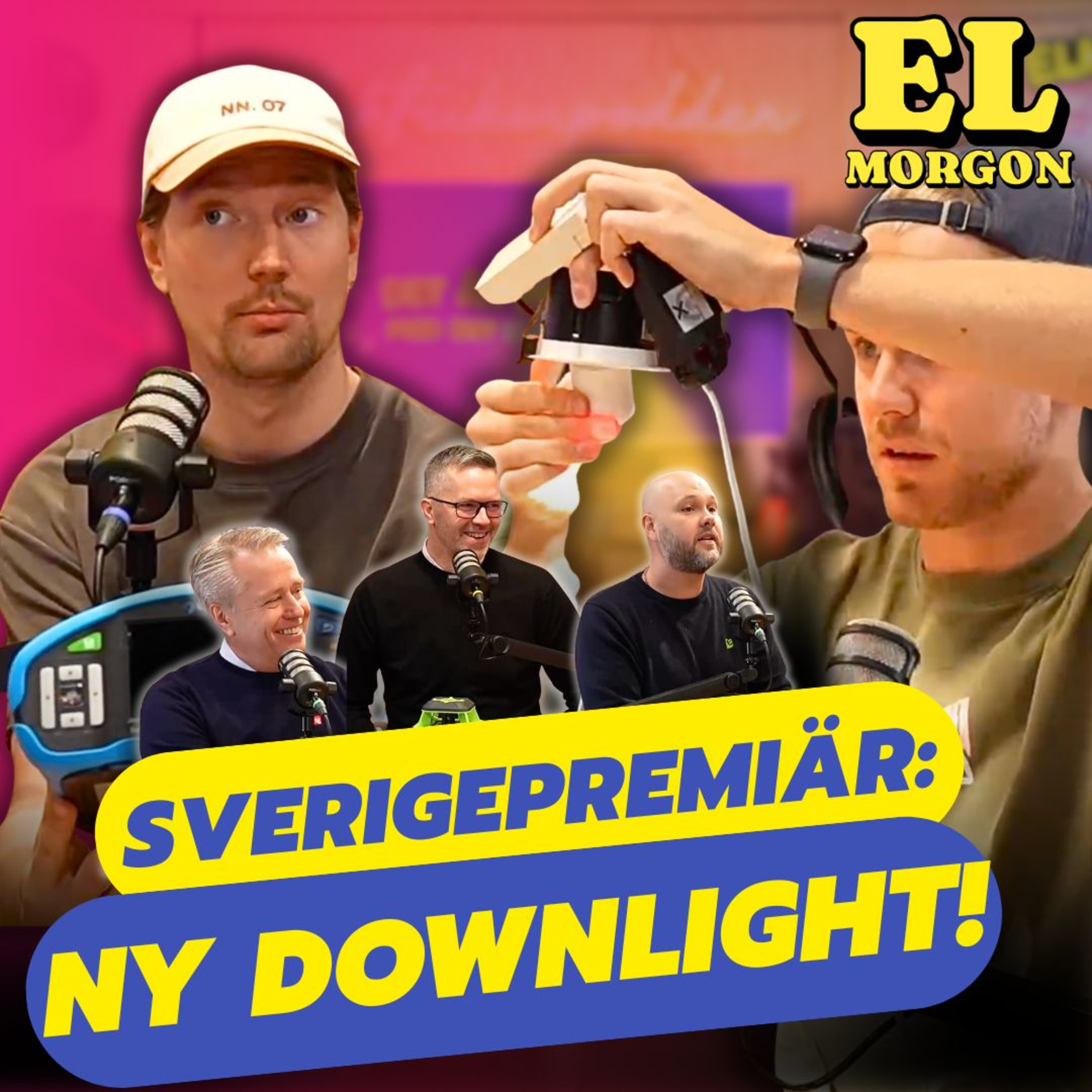 #51 ELMORGON - SVERIGEPREMIÄR för ny Downlight | Ölbryggare och elektriker | Elma in da house! episode artwork