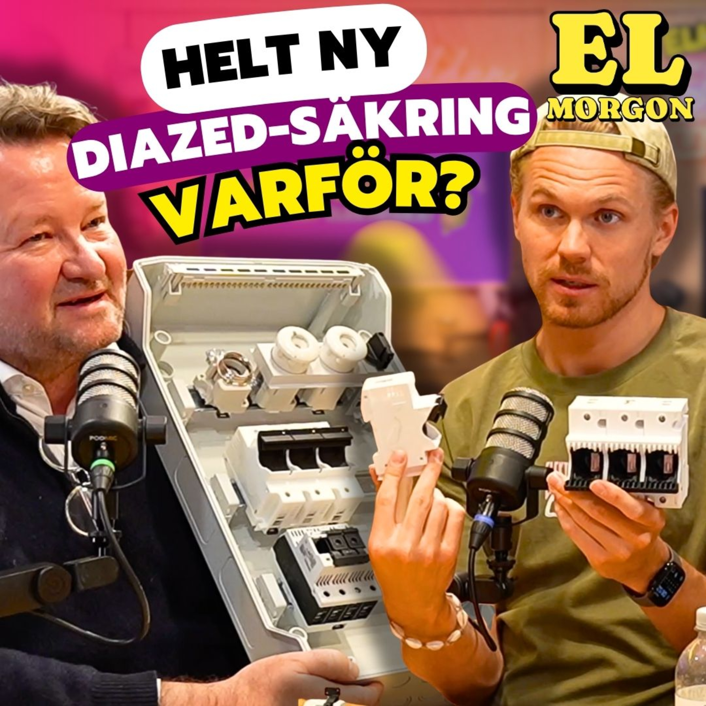#52 ELMORGON - GÖÖÖKEN!! | Helt ny DIAZED-säkring, varför? | Elektriker moraltestas! episode artwork