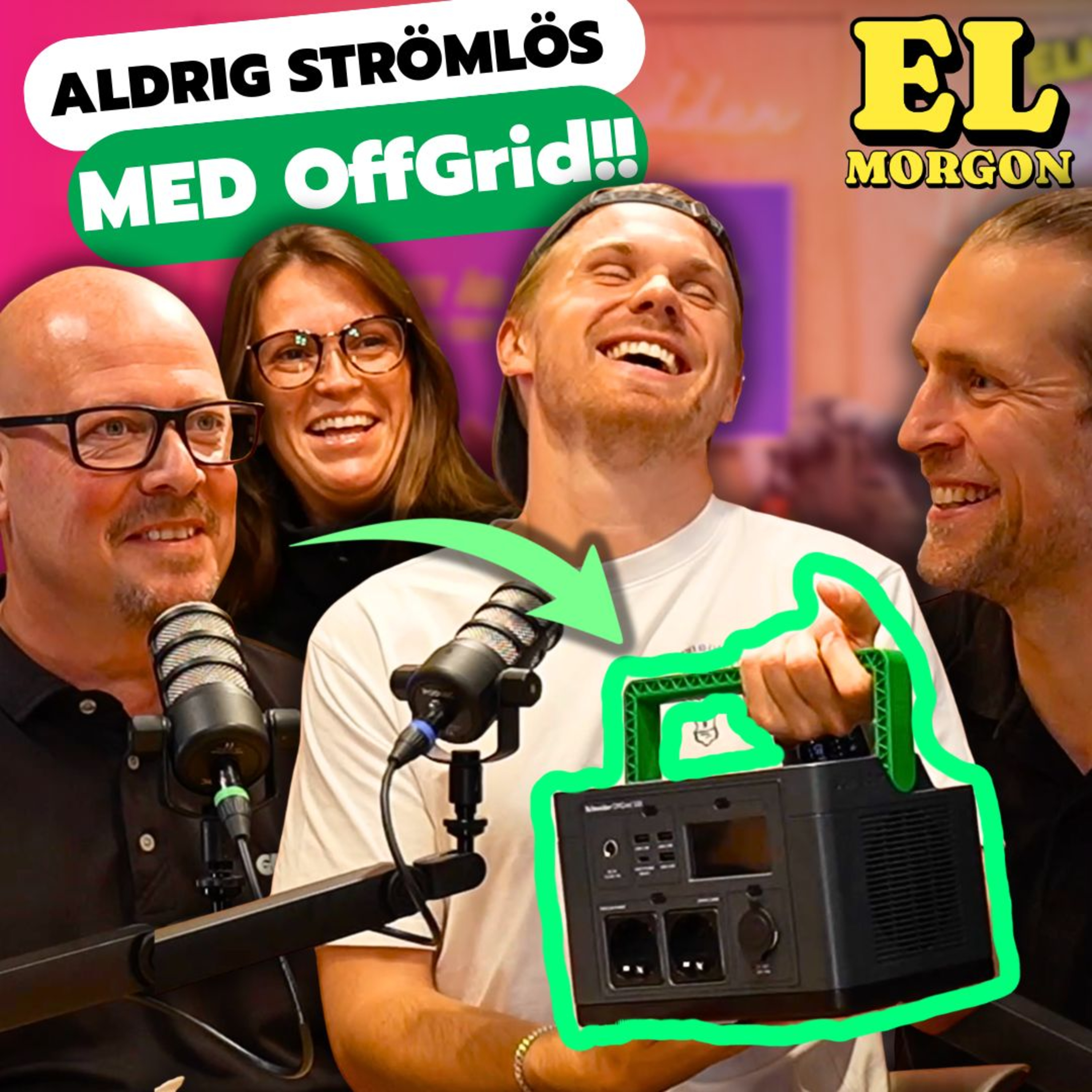 #61 ELMORGON - Lastbalansering, Ny app, OffGrid och Tommys (elektrikernab) Eurotrip med ELbil episode artwork
