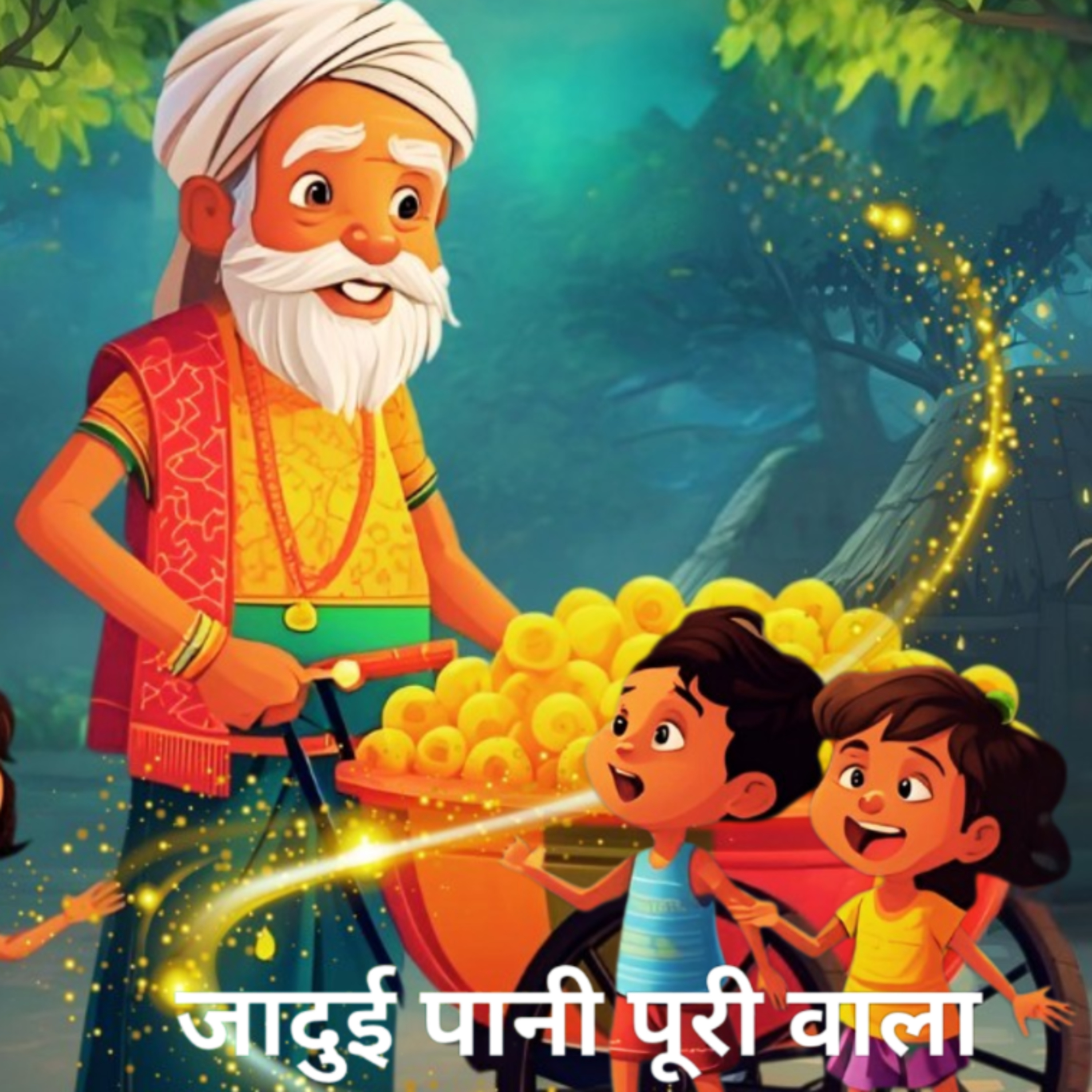 जादुई पानी पूरी वाला | Magical Story | moral Hindi Story for kids and family 