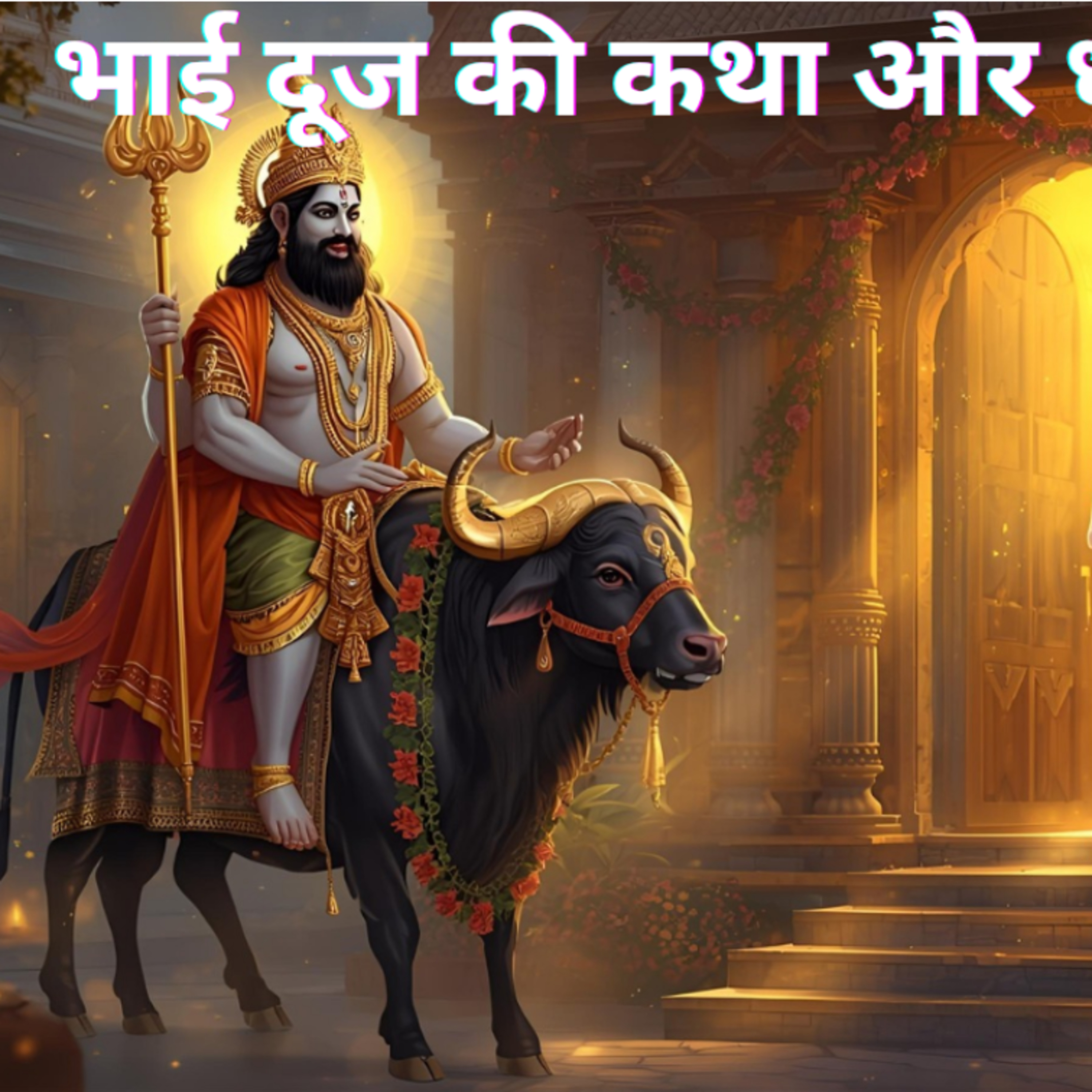 भाई दूज की कथा और धार्मिक महत्व | hindi story of Bhai dooj | mythological story | cultural story 