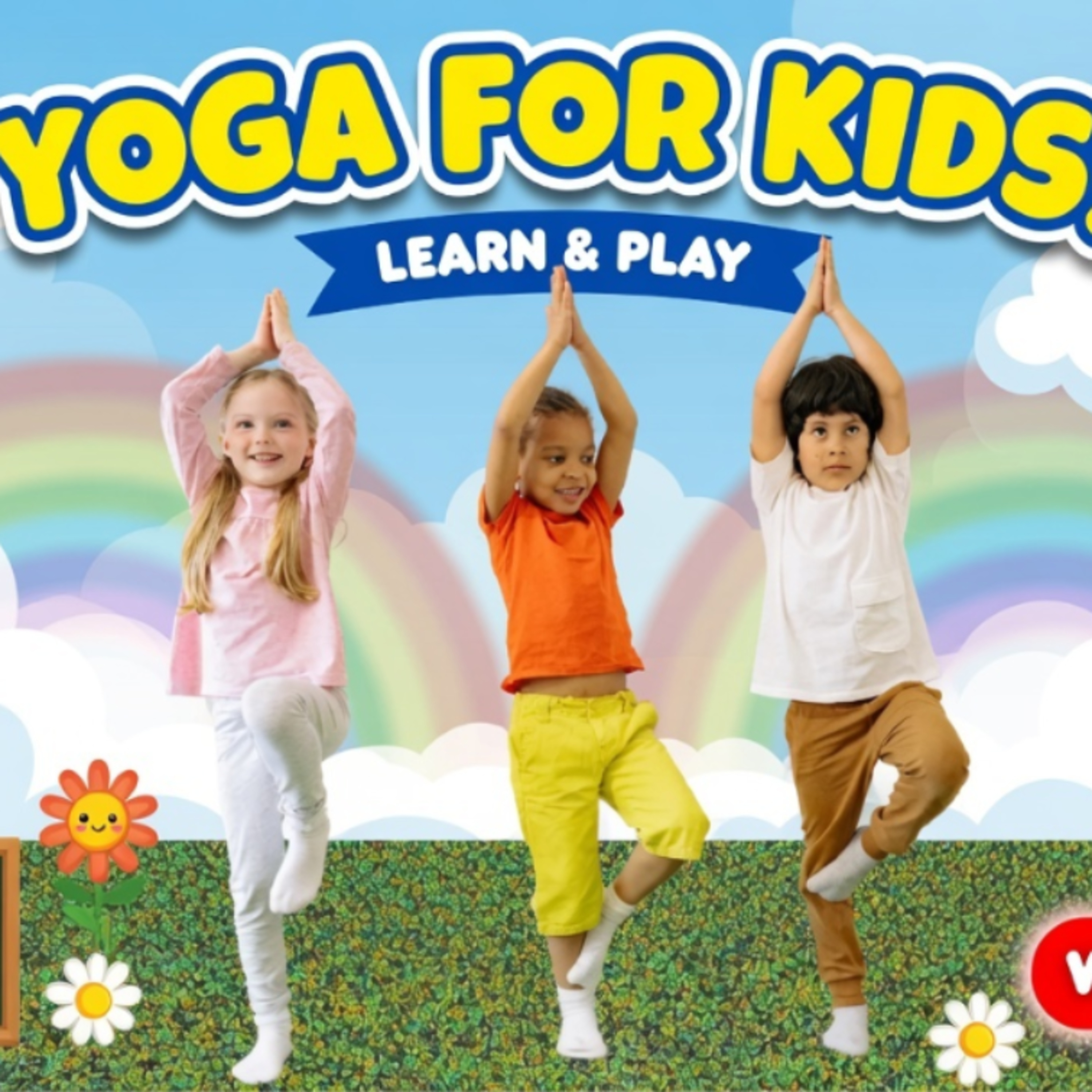 yoga for kids | Tree pose | वृक्षासन | Kids Yoga | Fun and Easy yoga poses 