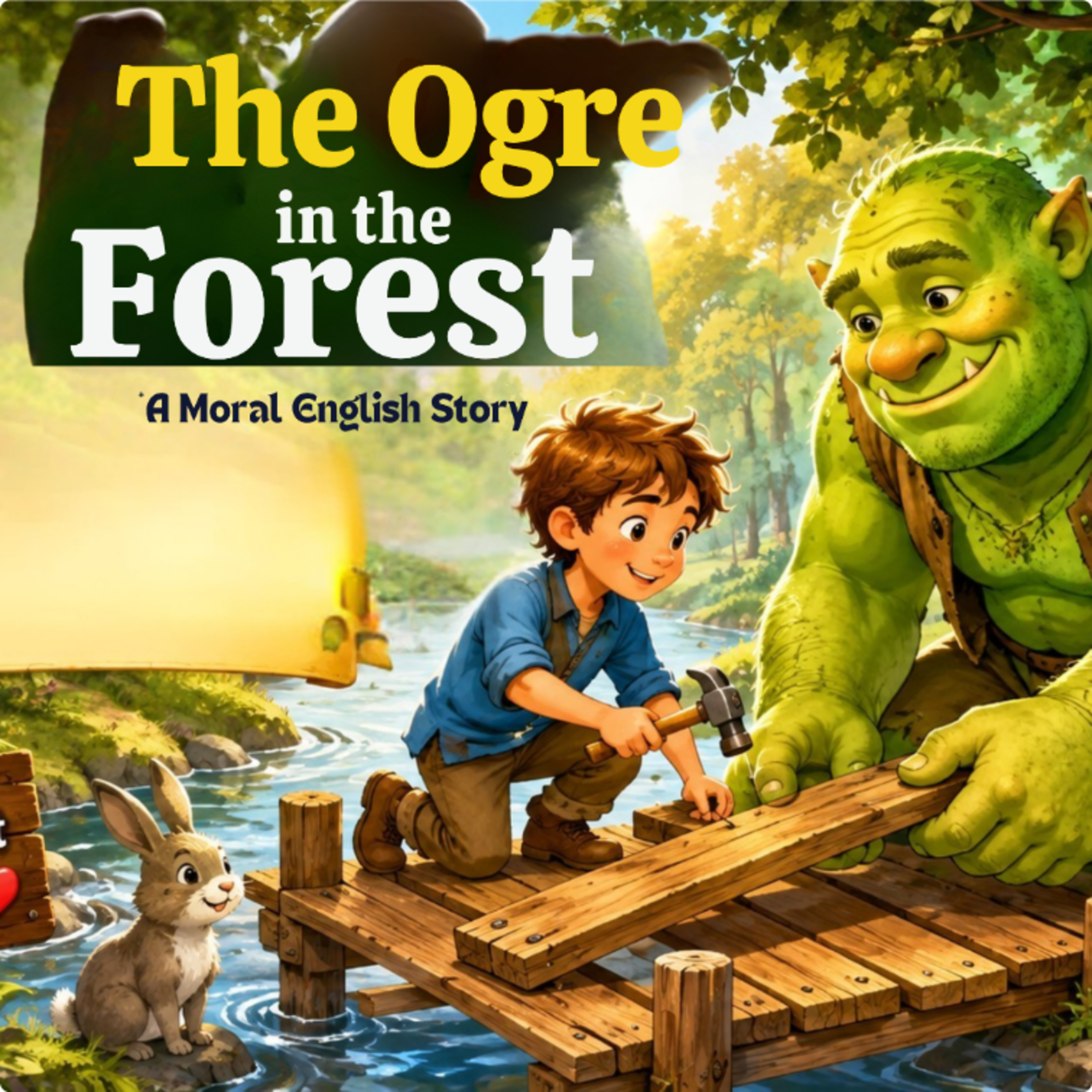The Ogre in the Forest | A Moral English Story for Kids | Animated Story for kids 