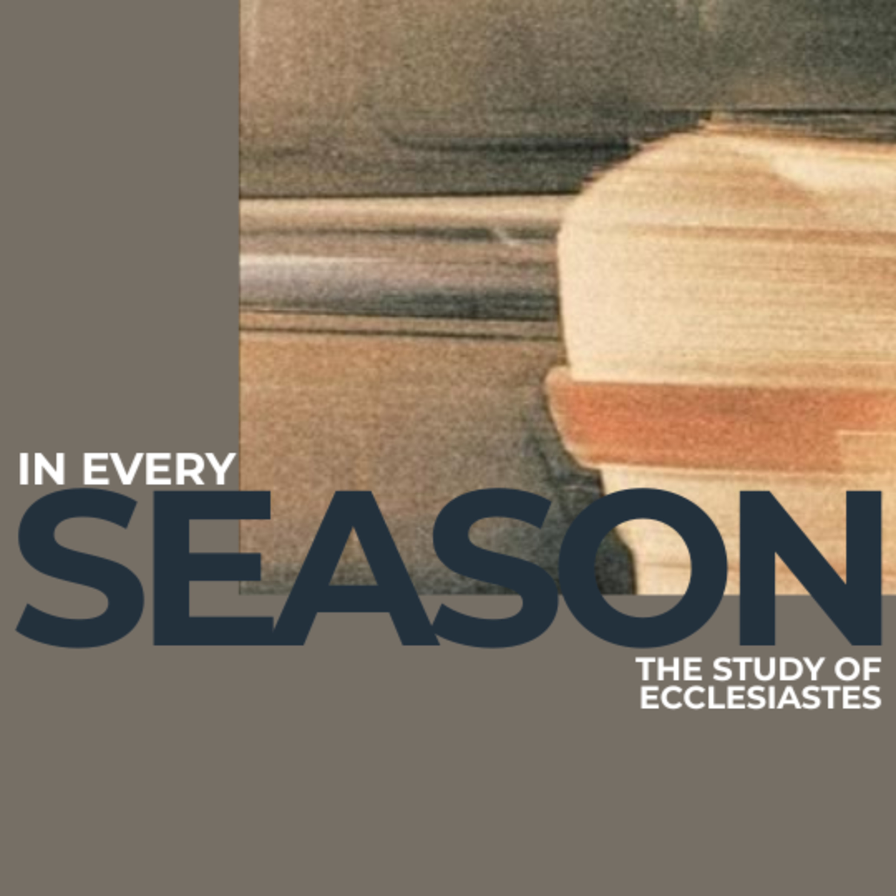 Looking through the vanity Ecc 1:1-18 episode artwork